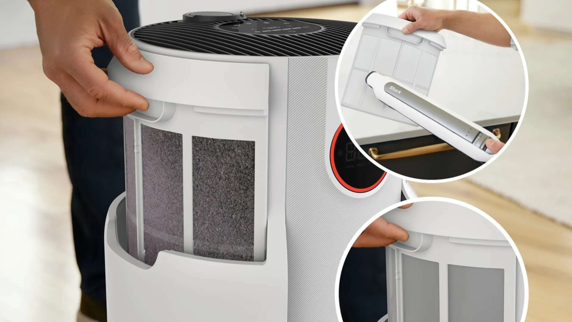 Очиститель воздуха Shark NeverChange5 Air Purifier (White) (Standard)