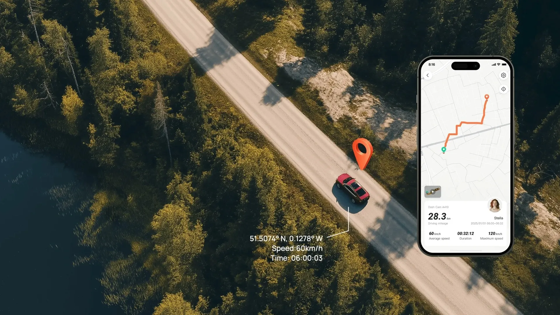 Автомобильный видеорегистратор 70mai Dash Cam (A410) (Standard)