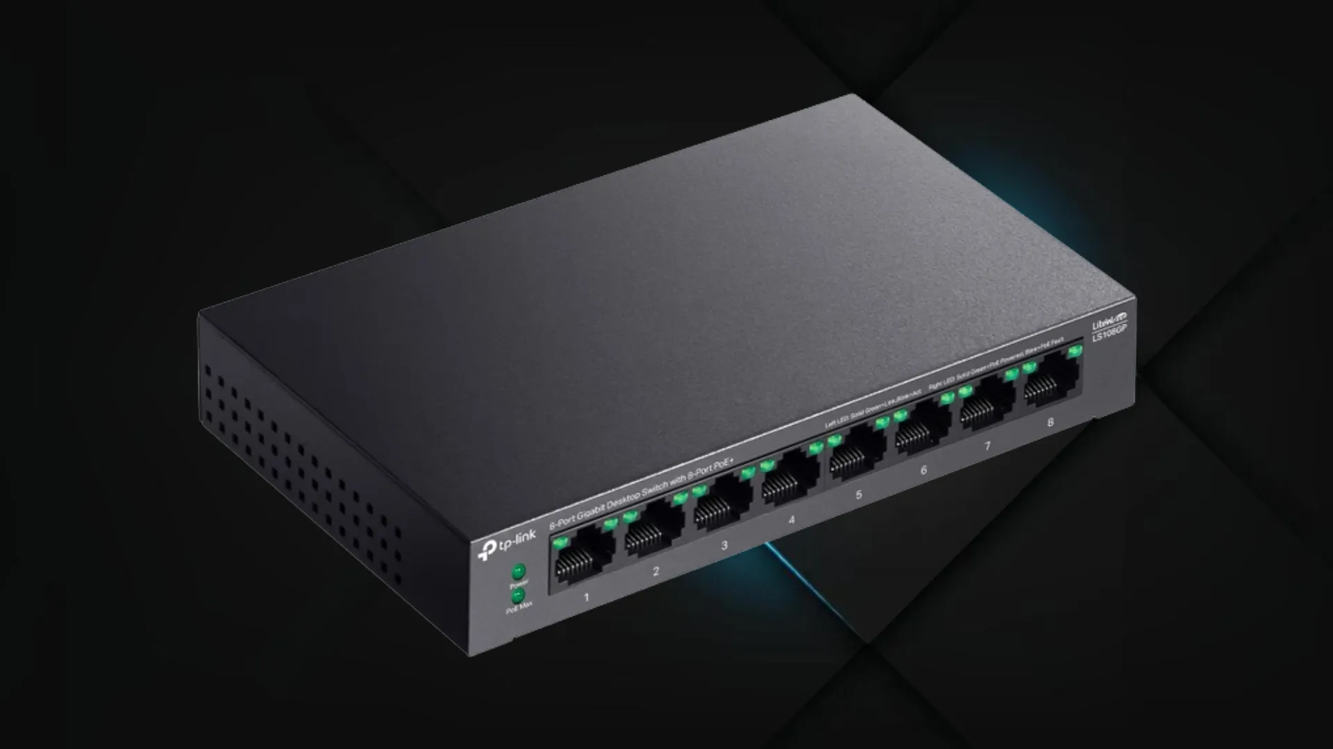 Комутатор TP-LINK LS108GP (Gray)