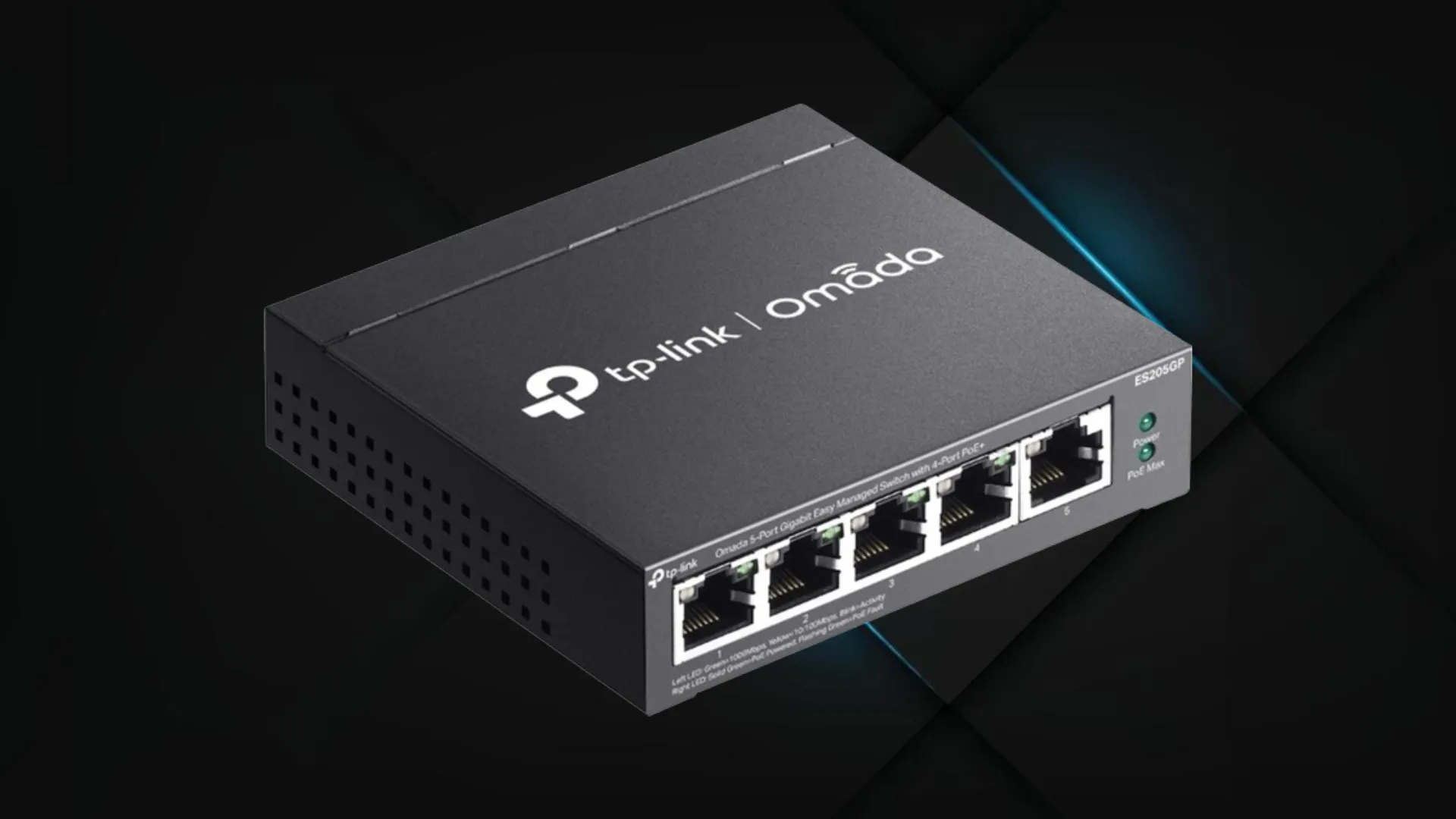 Коммутатор TP-LINK ES205GP (Gray)