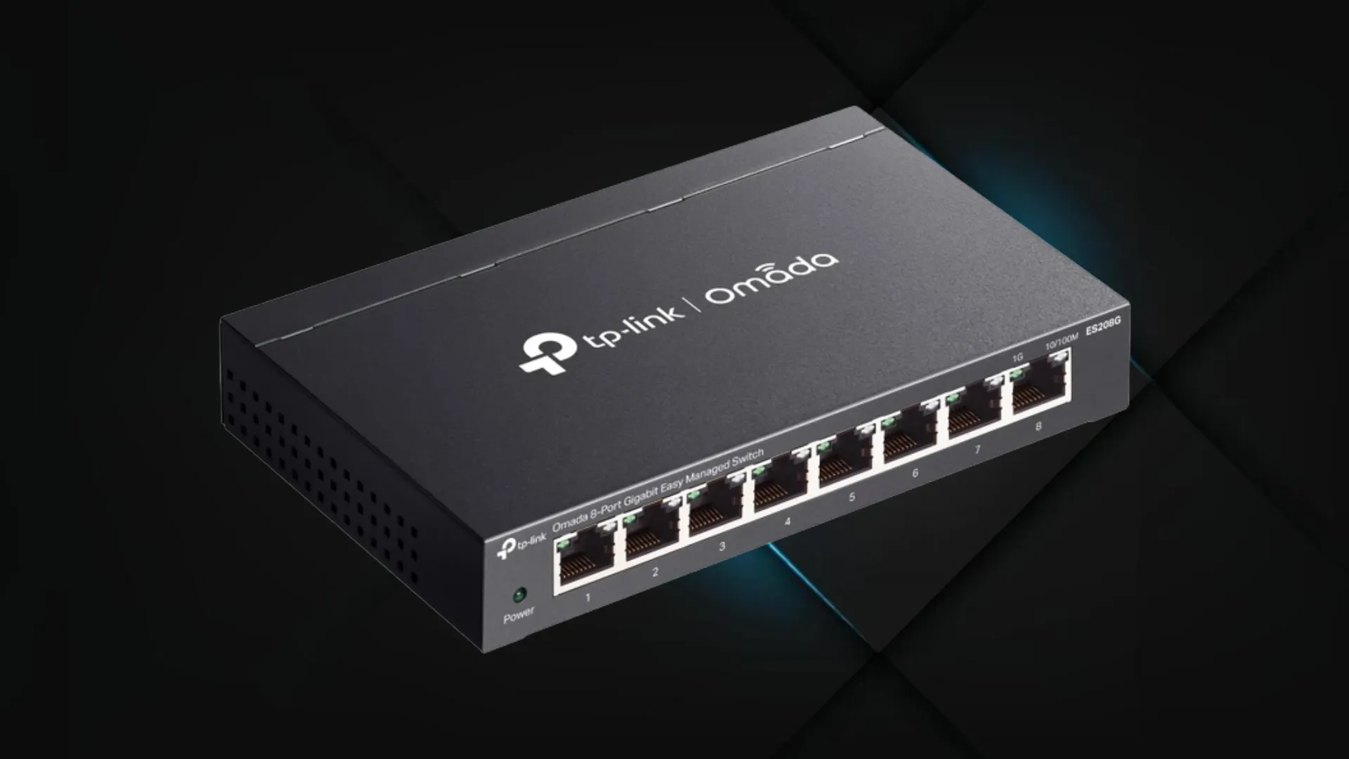 Комутатор TP-LINK ES208G (Black)