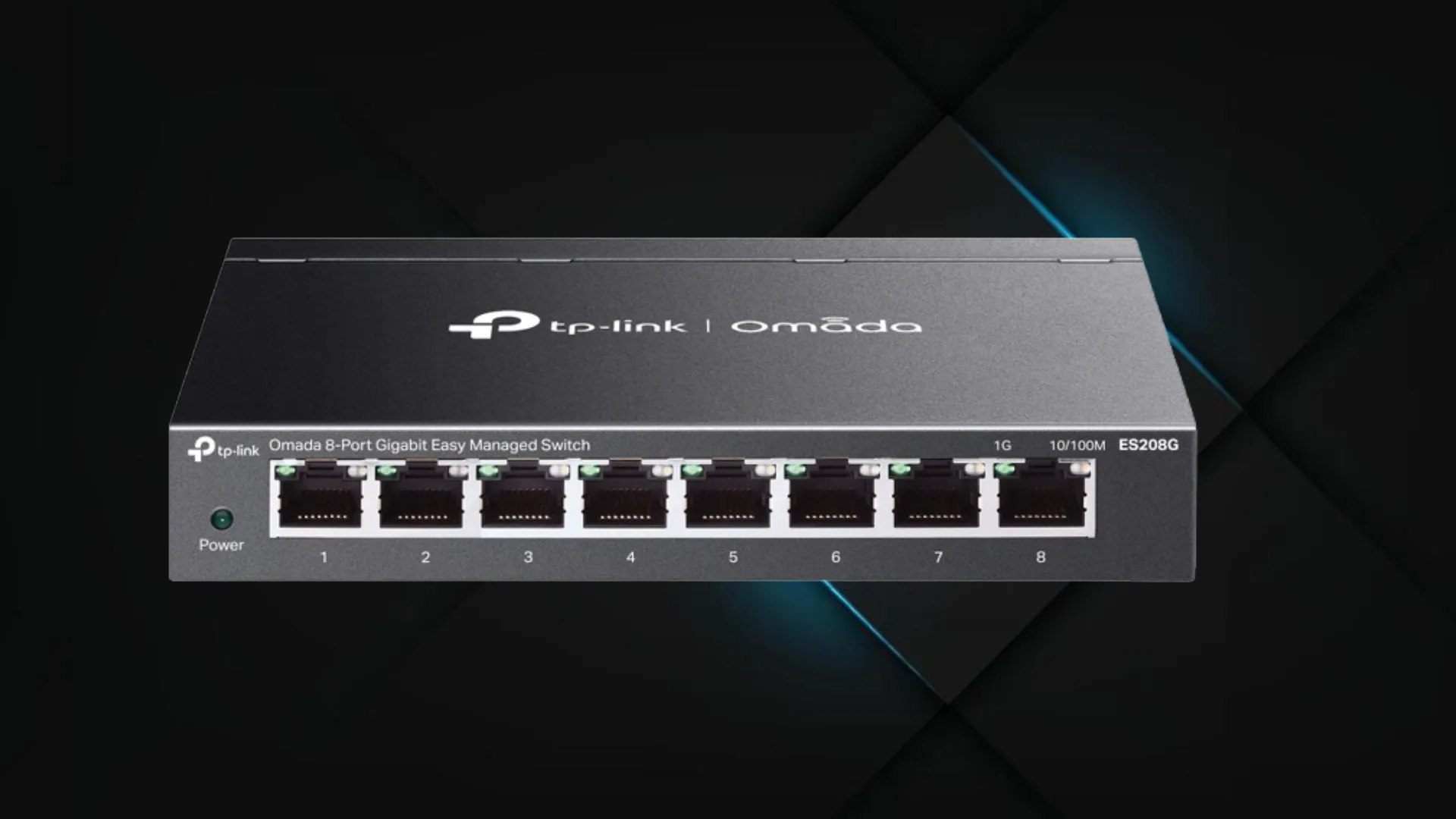 Комутатор TP-LINK ES208G (Black)