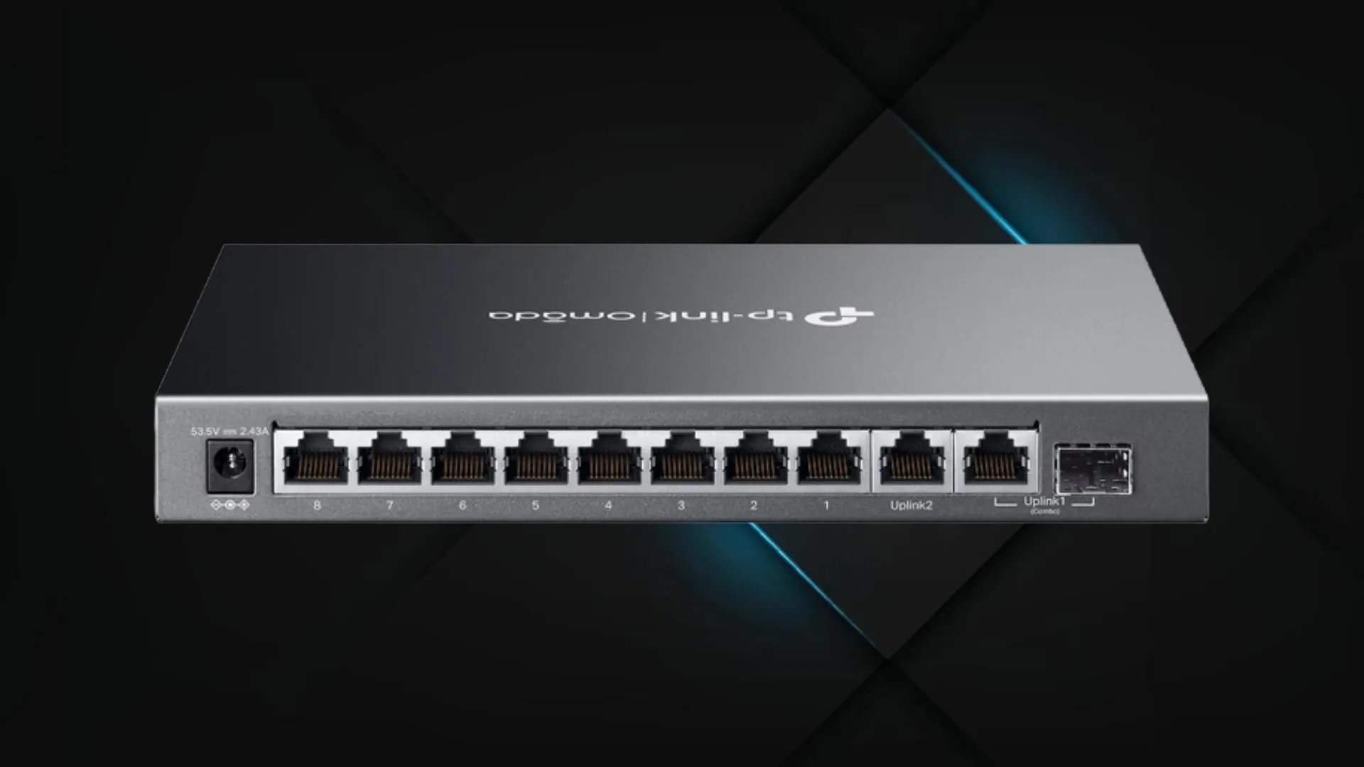 Комутатор TP-LINK ES210GMP (Gray)