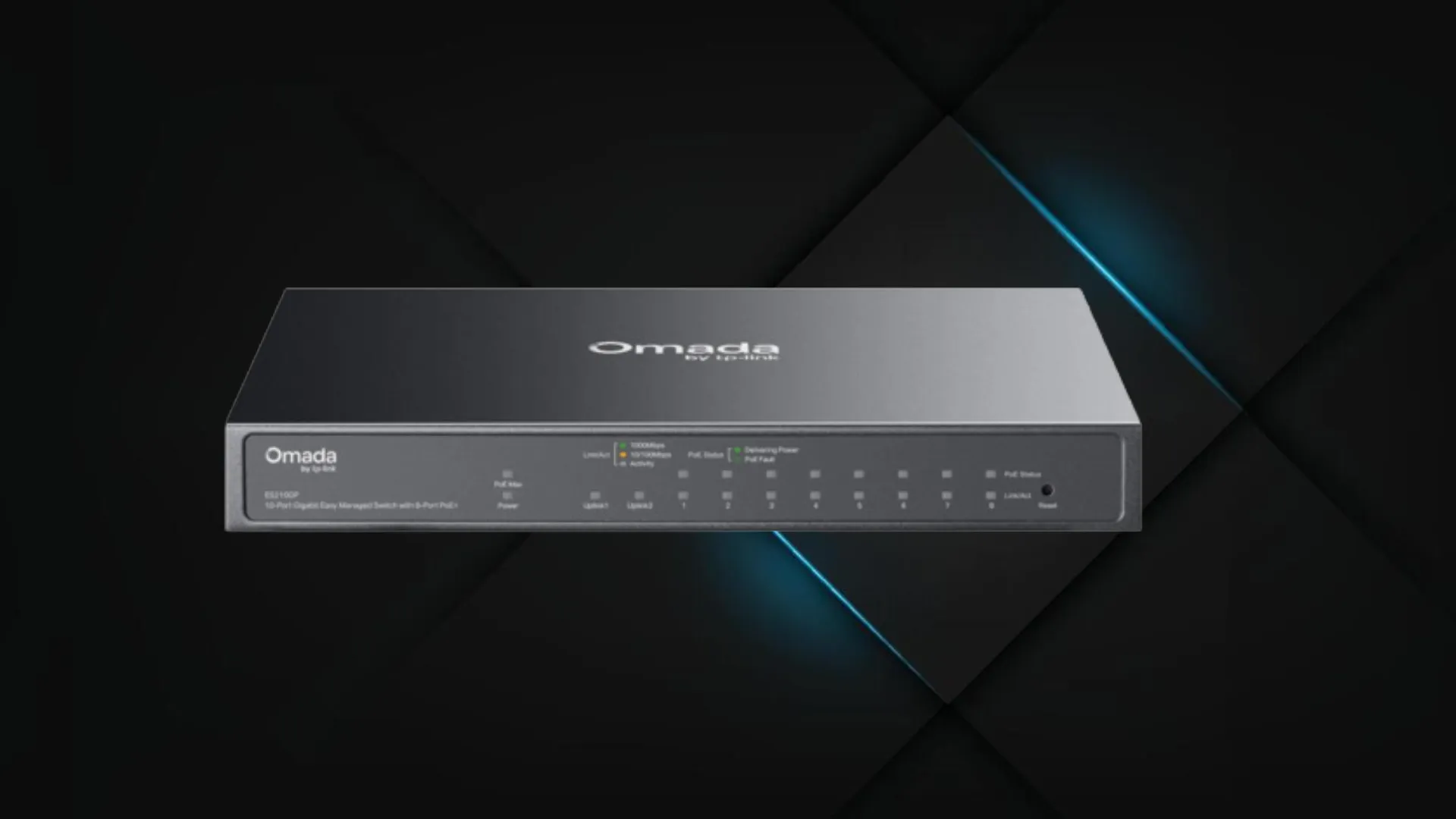 Коммутатор TP-LINK ES210GP (Gray)