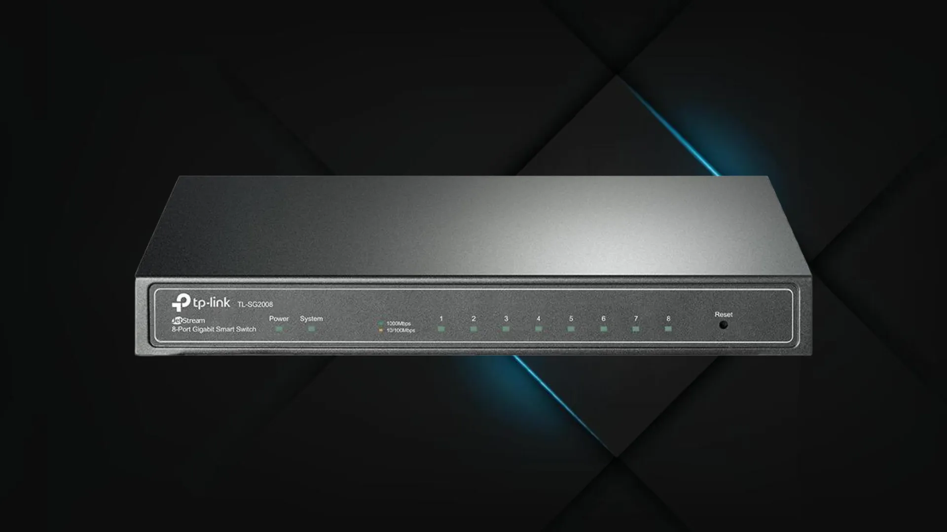 Коммутатор TP-LINK SG2008 (Gray)