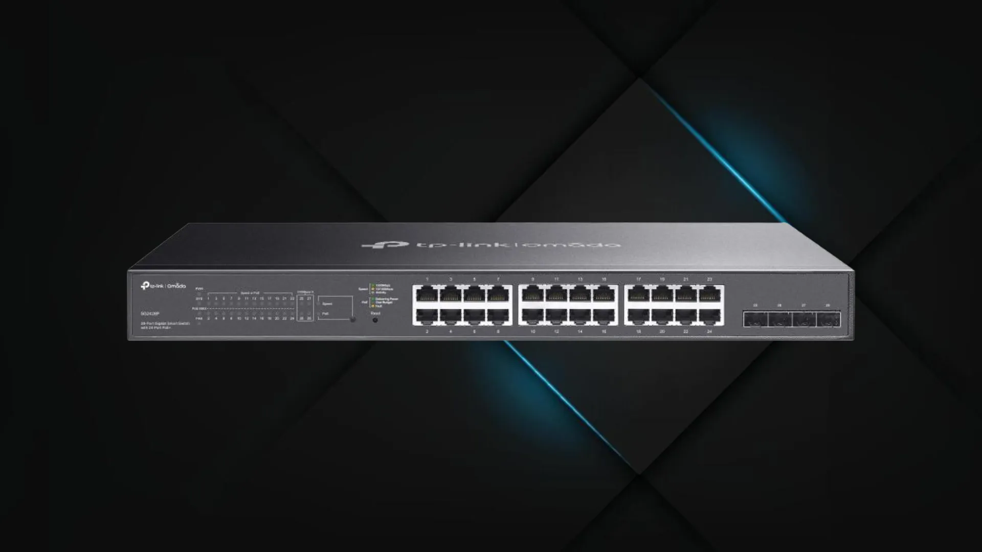 Комутатор TP-LINK SG2428P (Gray)