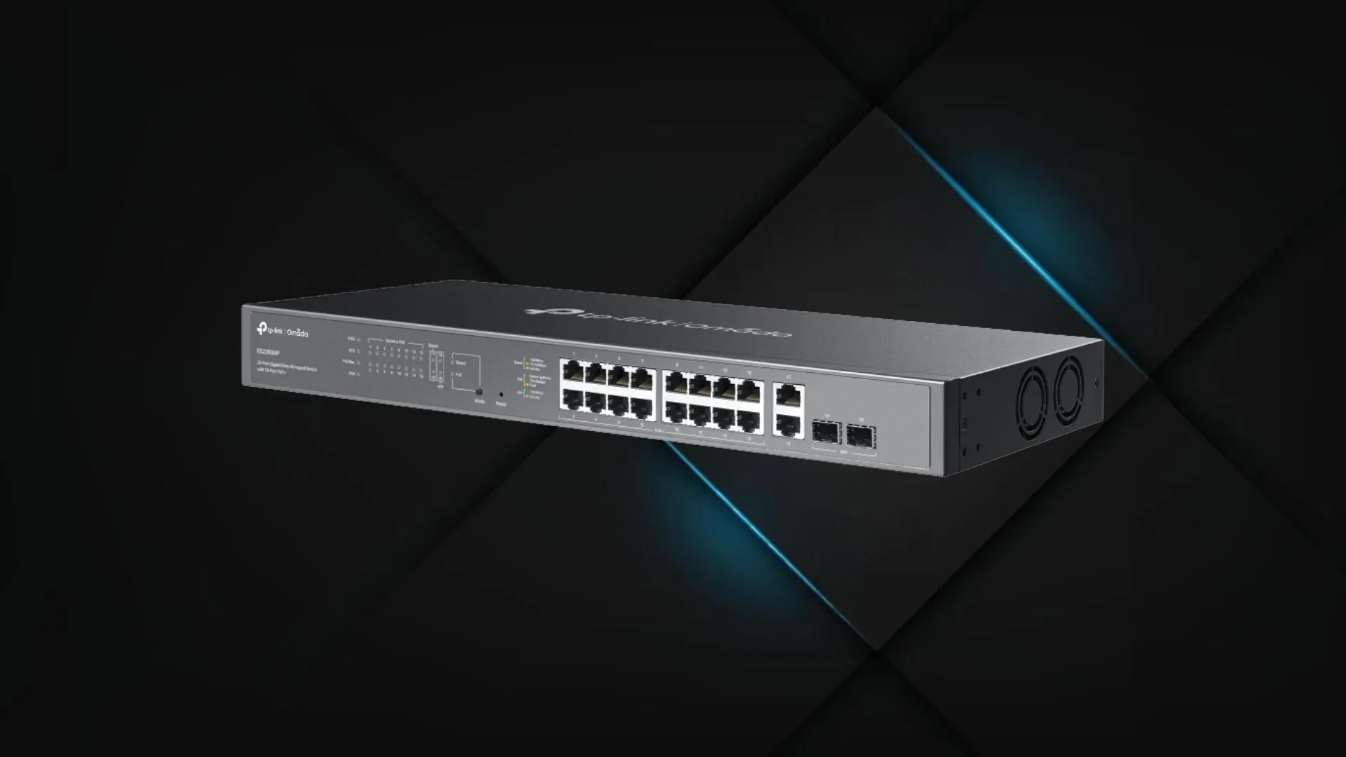 Коммутатор TP-LINK Switch ES220GMP (Gray)