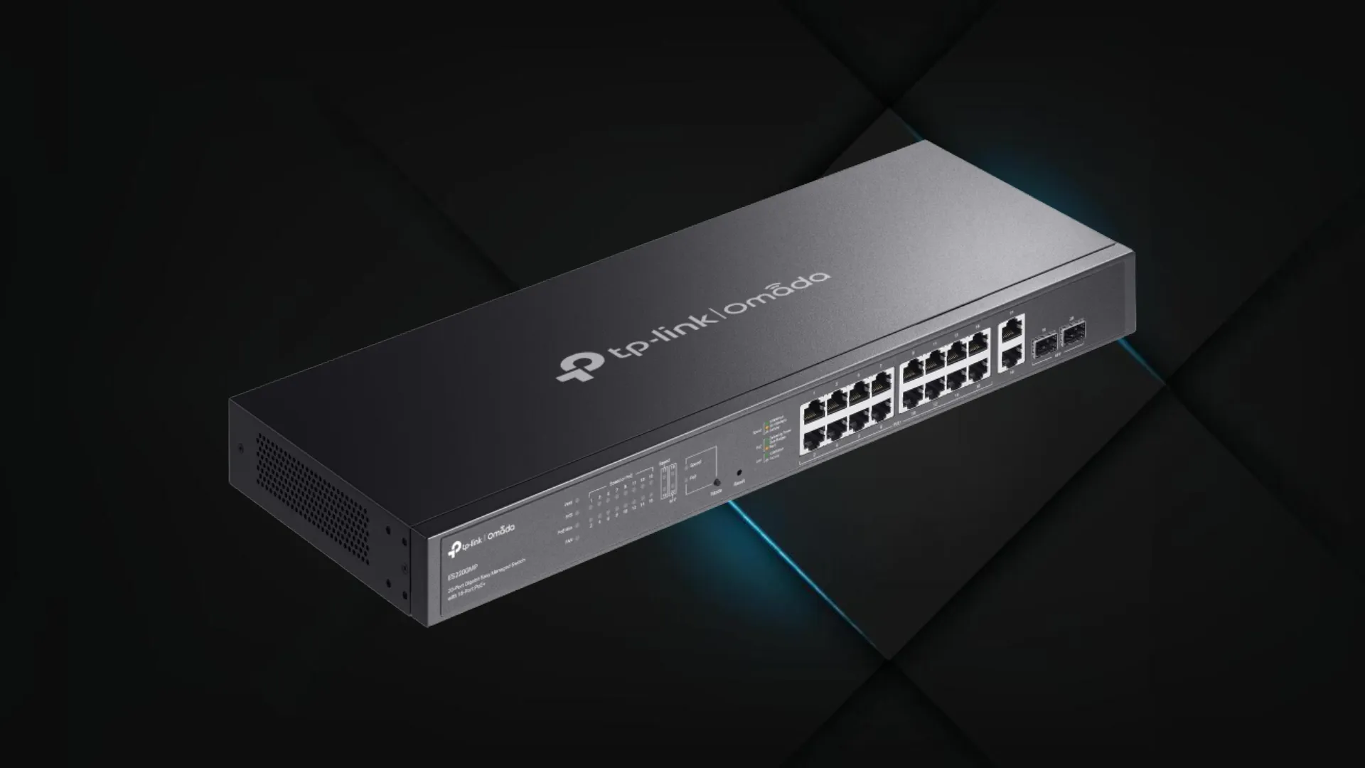 Коммутатор TP-LINK Switch ES220GMP (Gray)