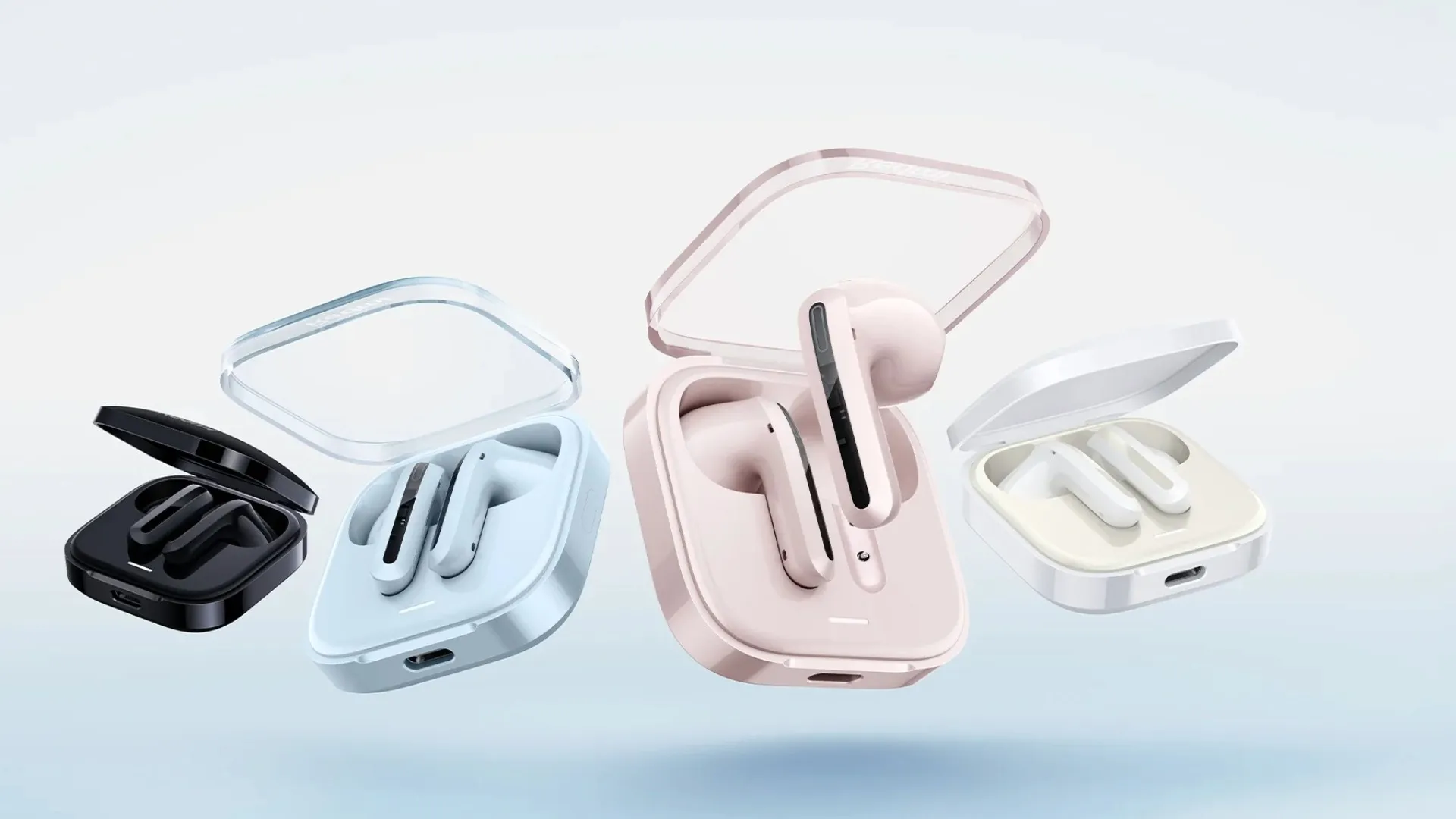 Наушники Redmi Buds 6 Active (Transparent Blue)