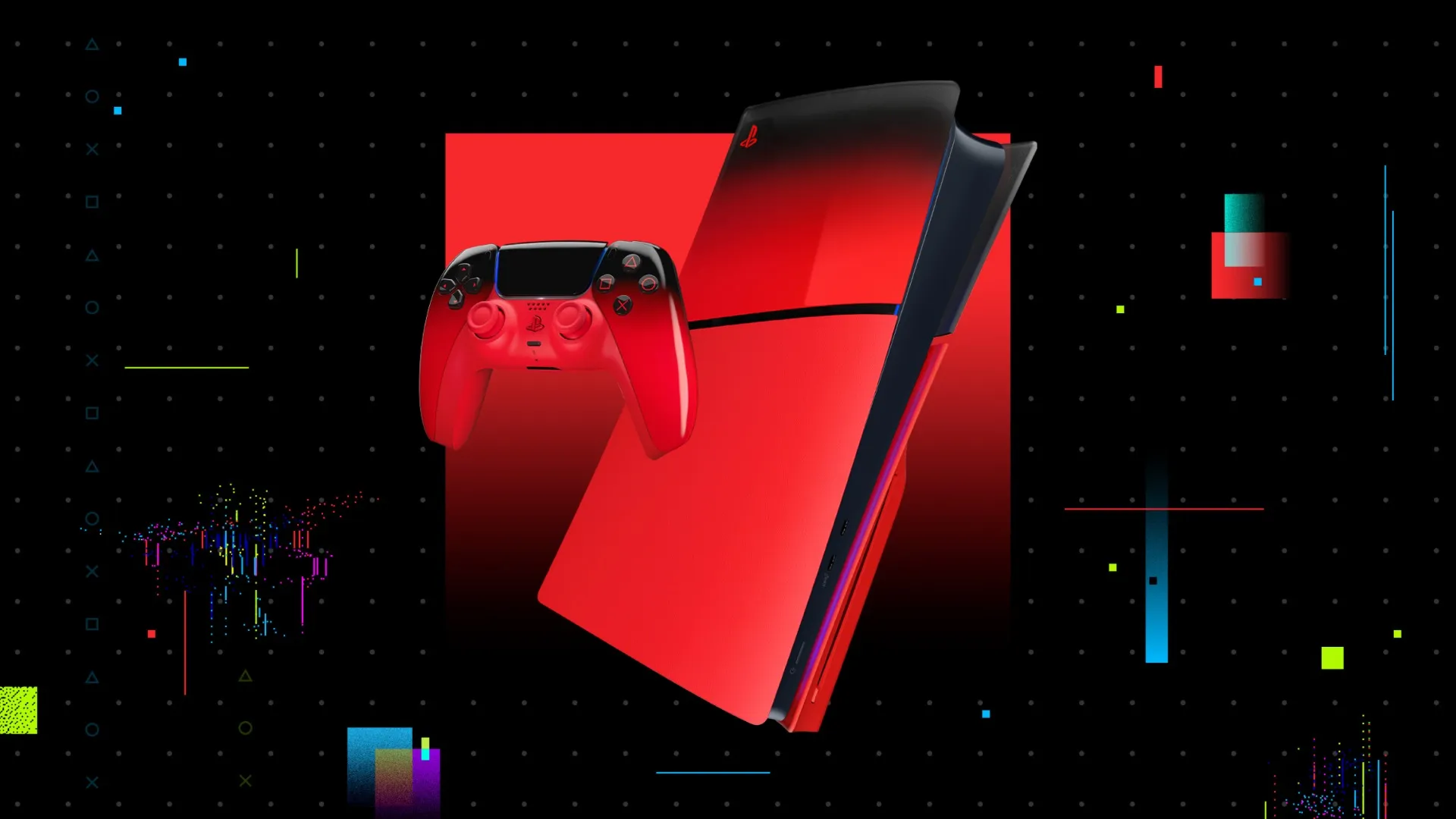 Беспроводной геймпад Sony PlayStation 5 DualSense (Techno Red)