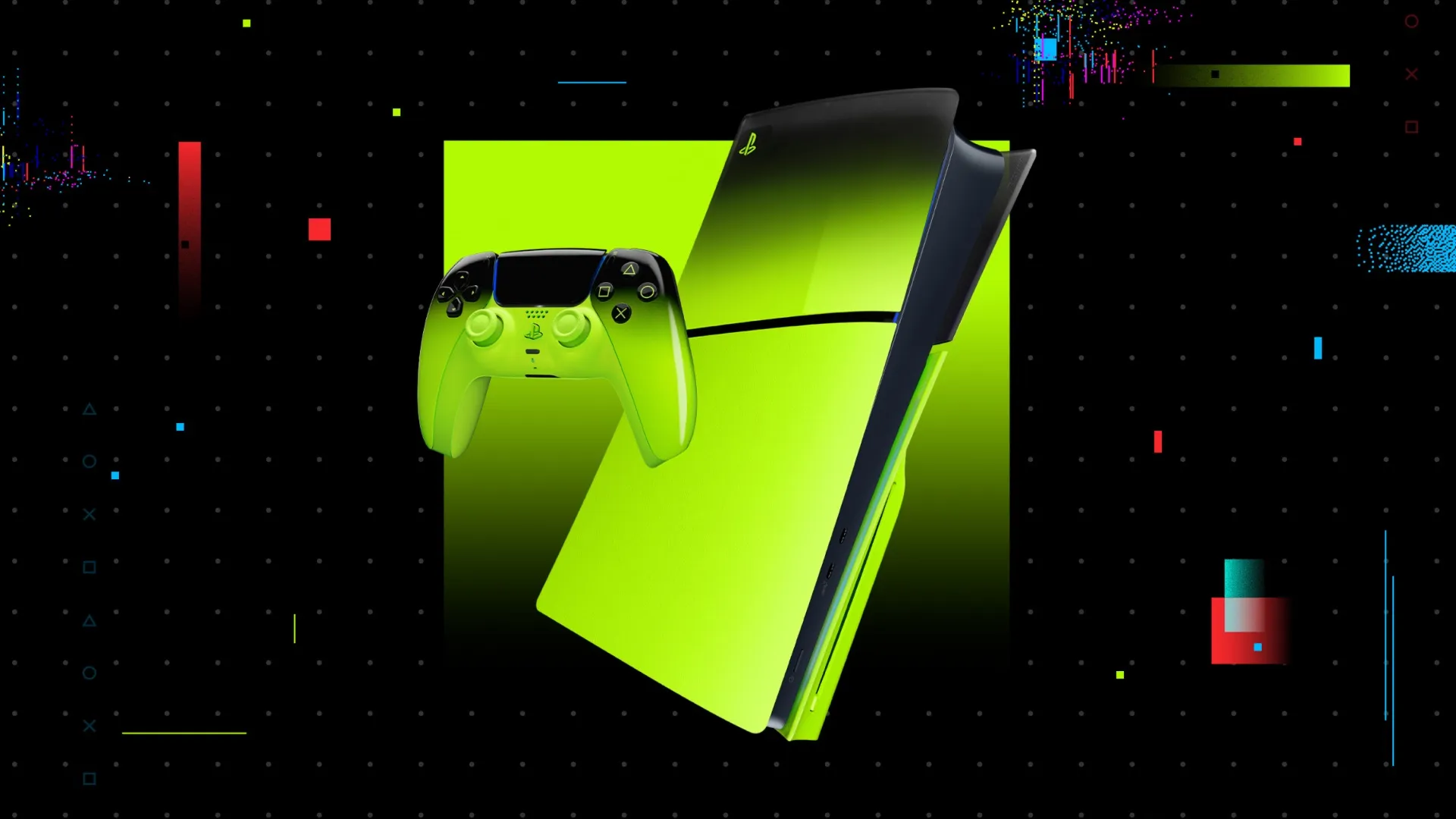 Беспроводной геймпад Sony PlayStation 5 DualSense (Remix Green)