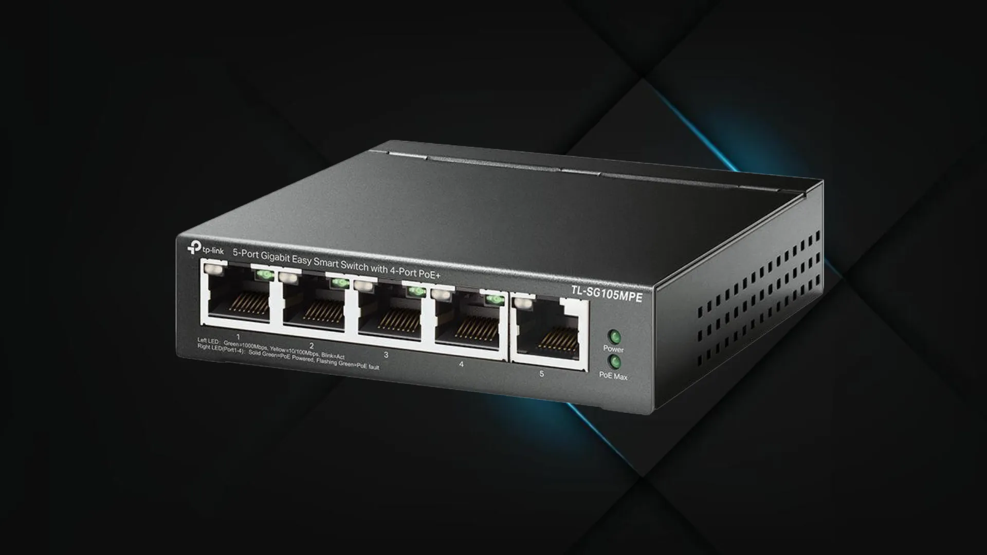Коммутатор TP-LINK TL-SG105MPE (Gray)