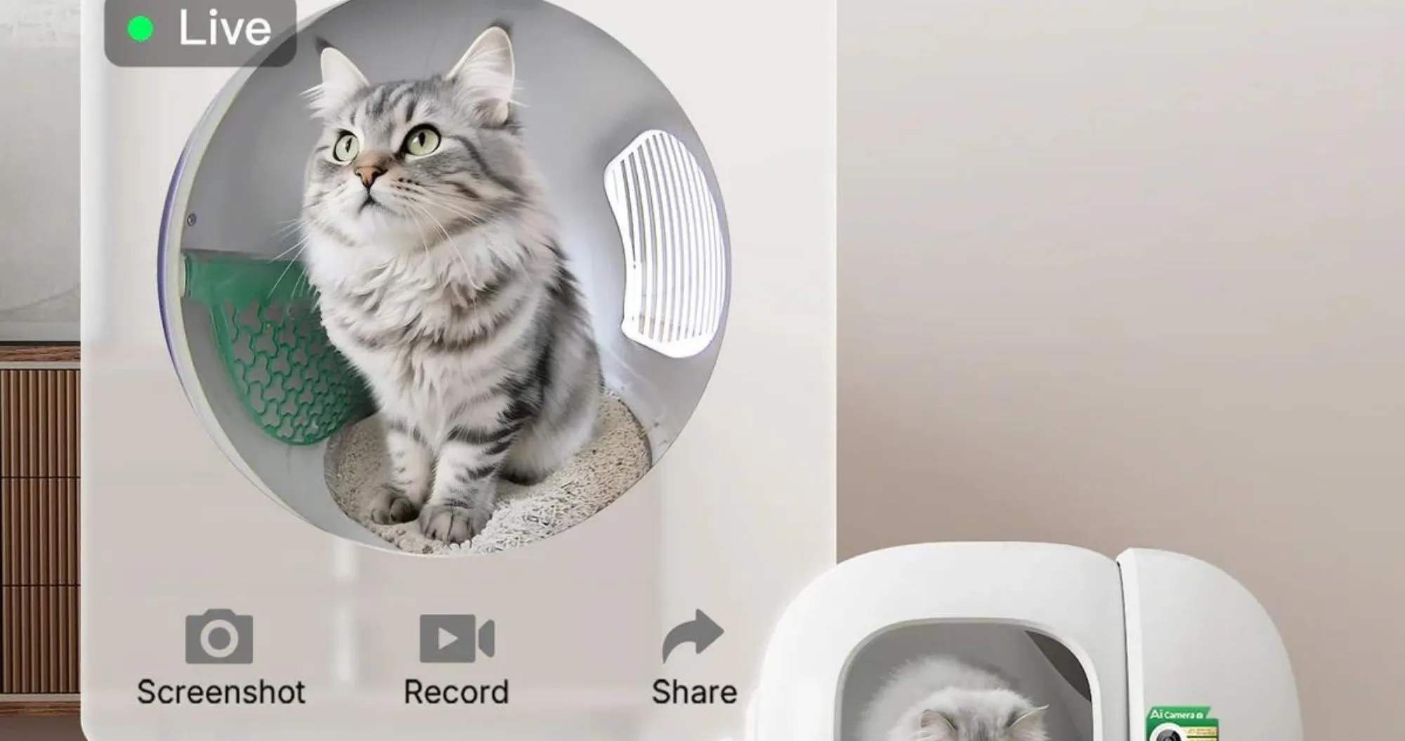 Смарт лоток PETKIT Purobot Max Pro 2 (White)