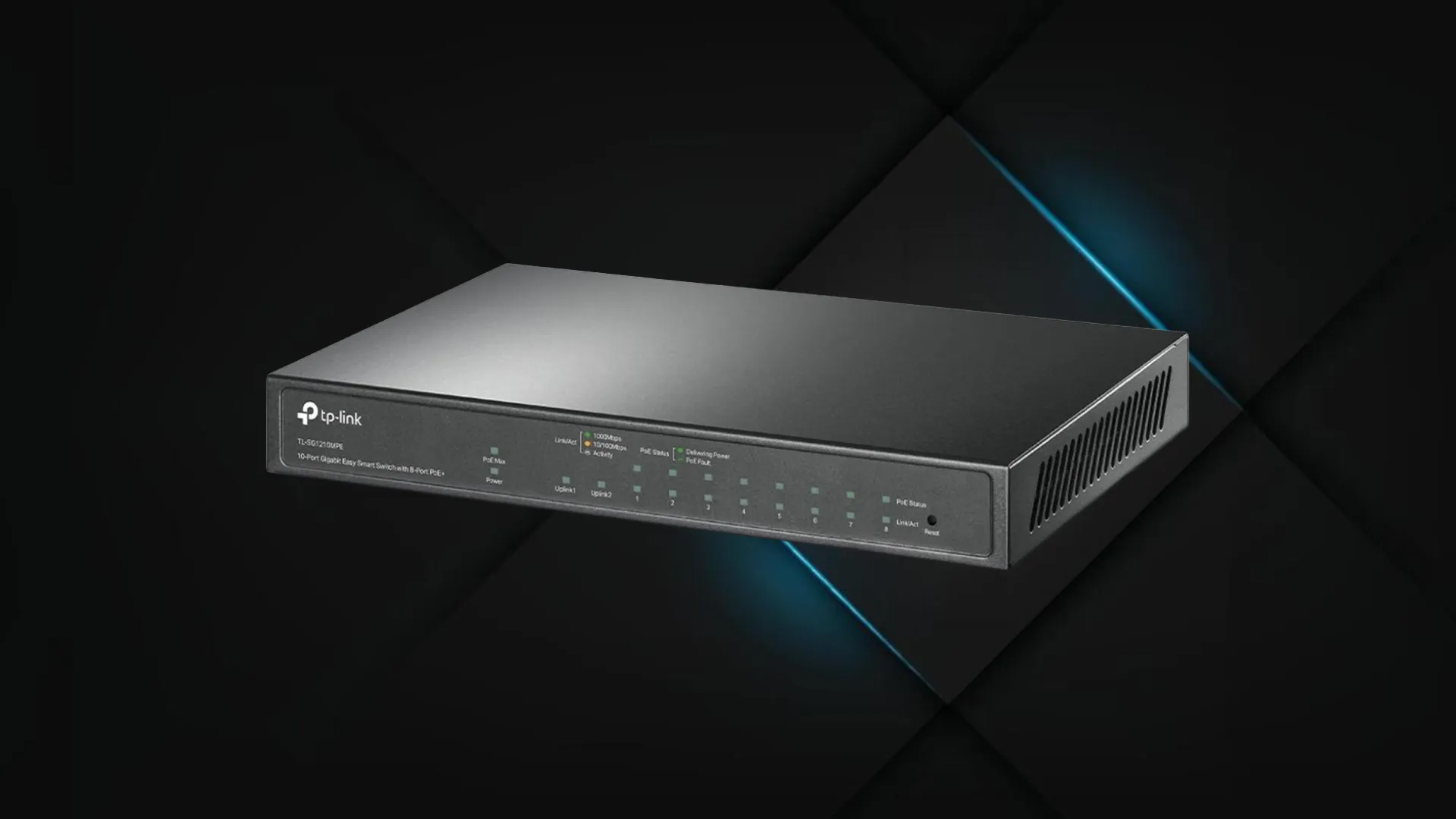 Комутатор TP-LINK TL-SG1210MPE (Gray)