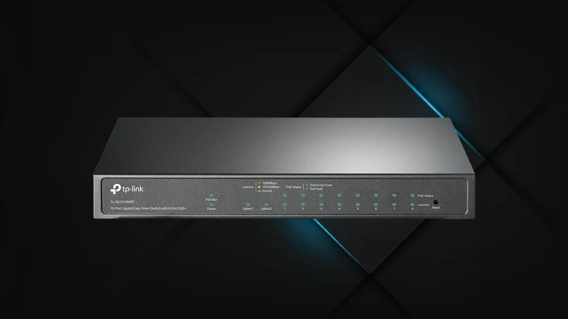 Комутатор TP-LINK TL-SG1210MPE (Gray)