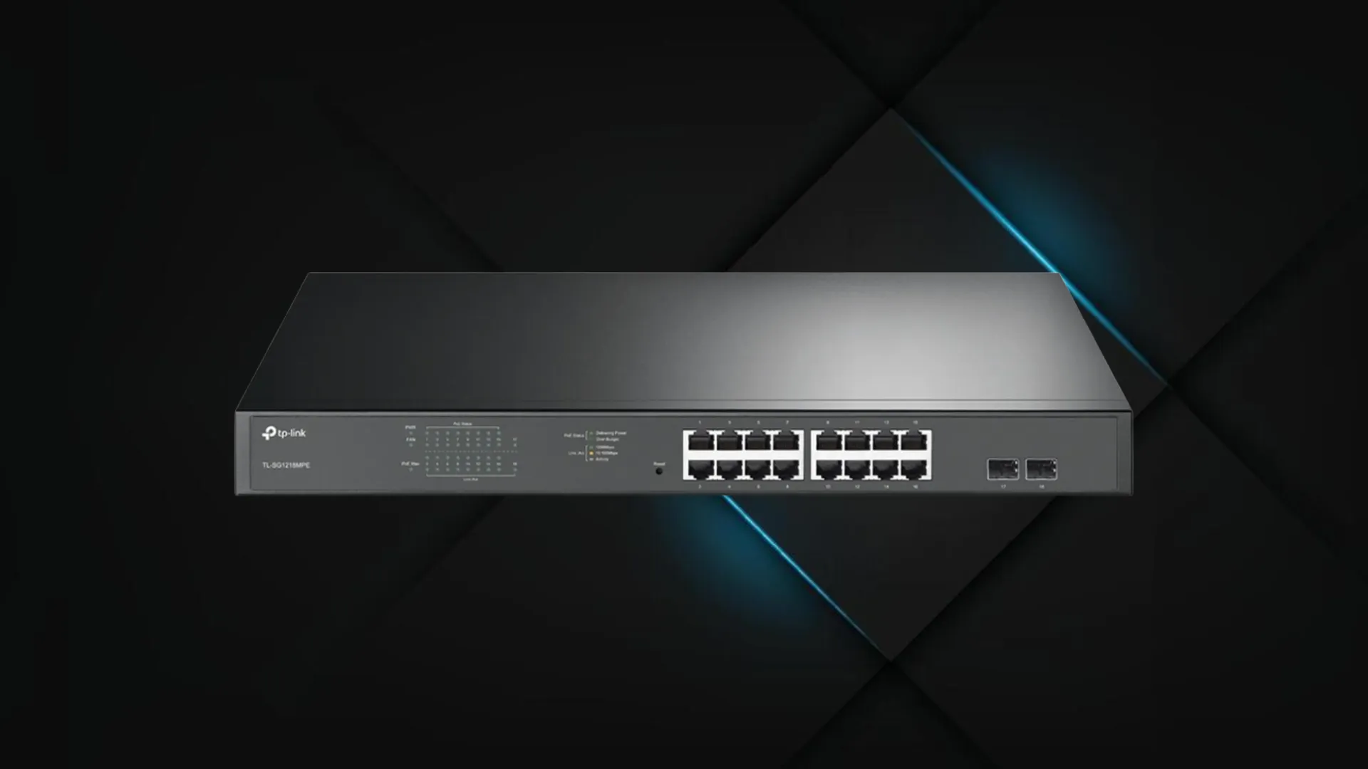 Коммутатор TP-LINK TL-SG1218MPE (Gray)