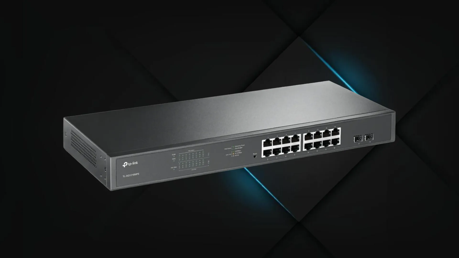 Коммутатор TP-LINK TL-SG1218MPE (Gray)