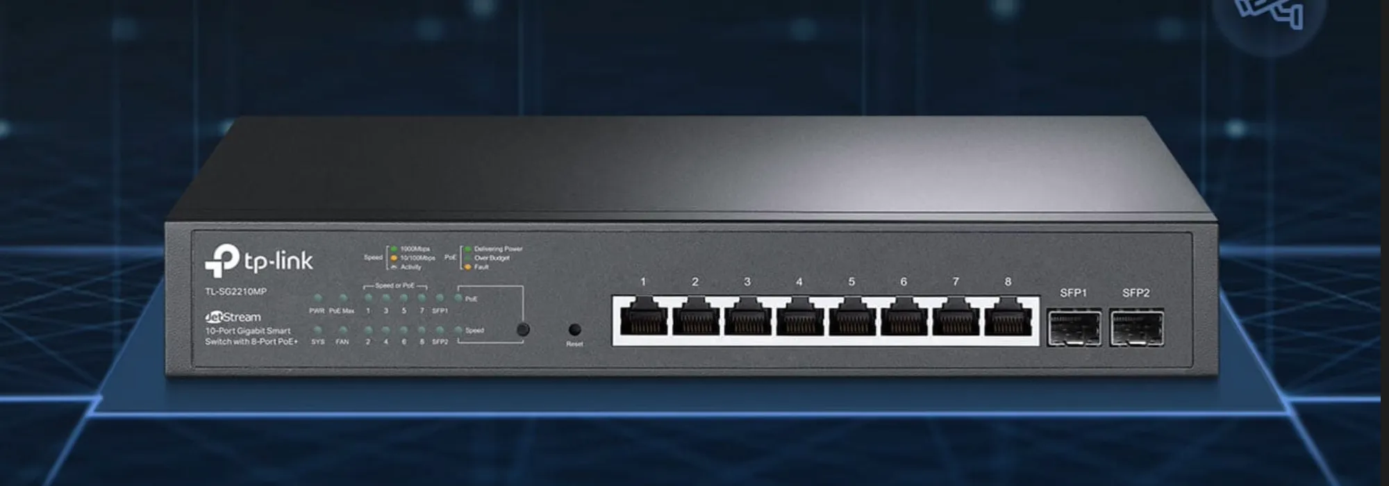 Комутатор TP-LINK TL-SG2210MP (SG2210MP)