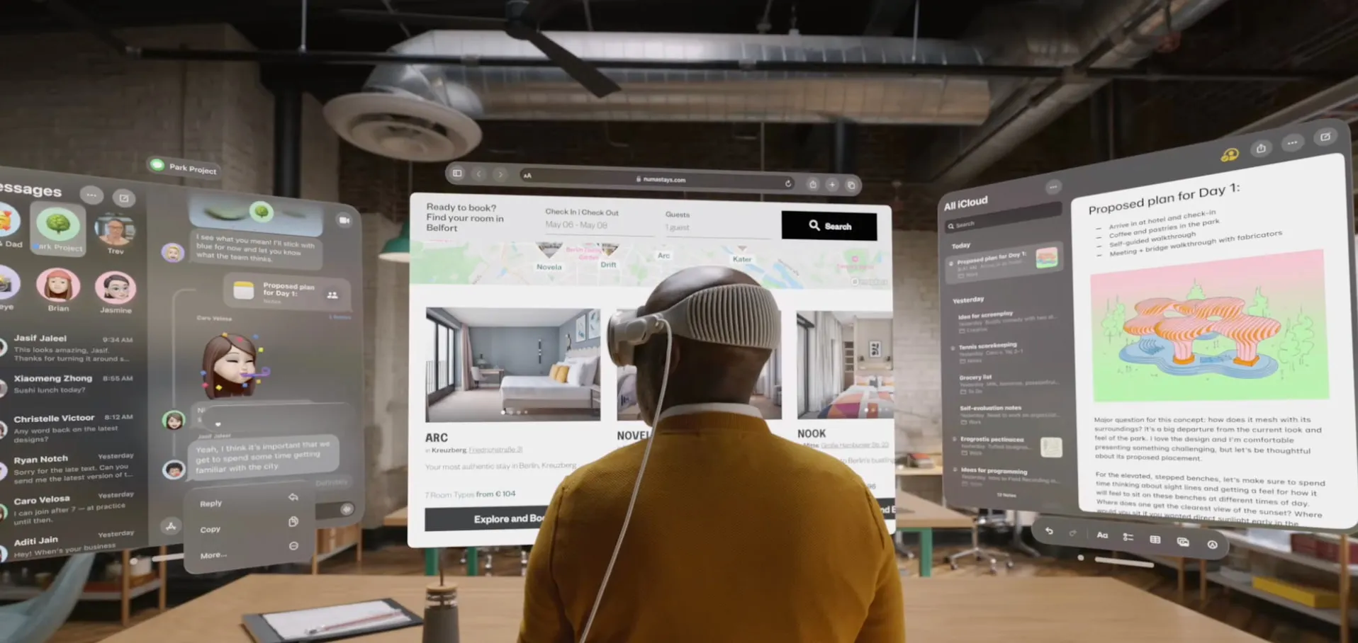 Mistral Peak для visionOS 26