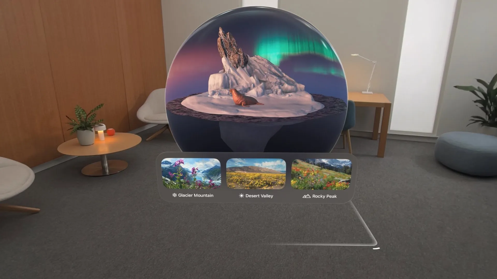 Mistral Peak visionOS 26