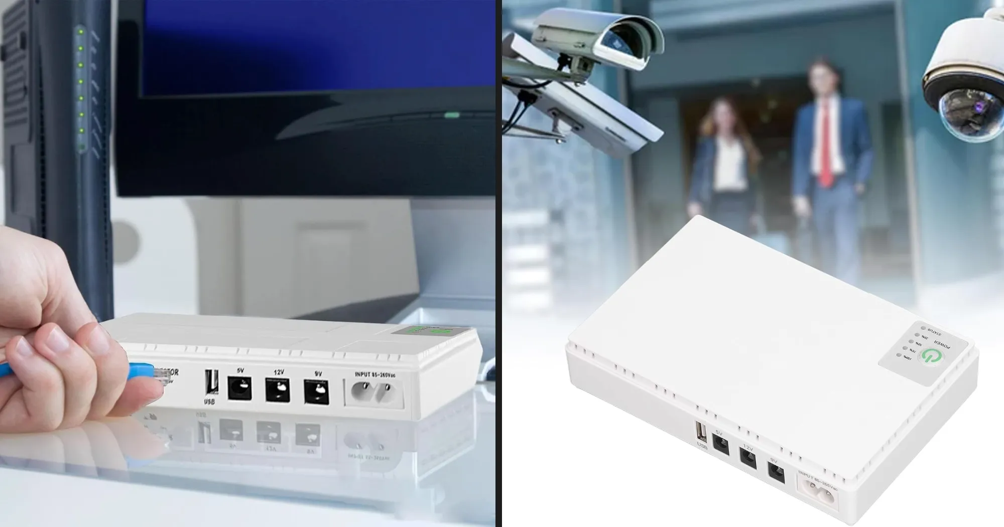 Портативный источник питания для роутера ArmorStandart DC mini UPS (White) (ARM79308)