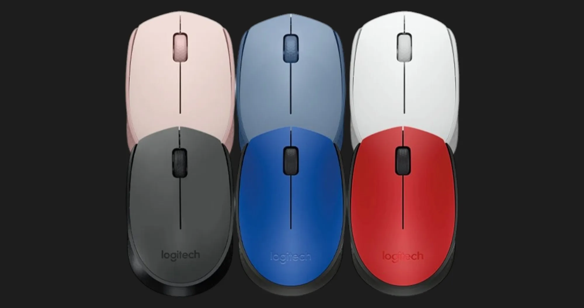 Миша бездротова Logitech M171 (Blue/Black) (UA)