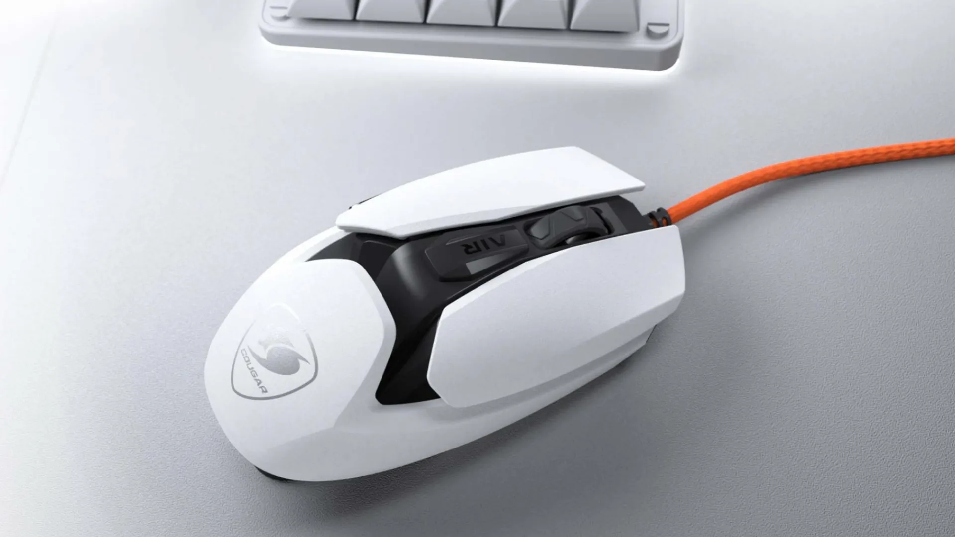 Миша Cougar AirBlader Tournament (White) (UA)