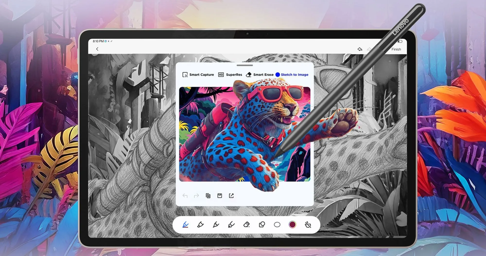 Планшет Lenovo Yoga Tab Wi-Fi 8/256GB + Pen (Luna Grey)