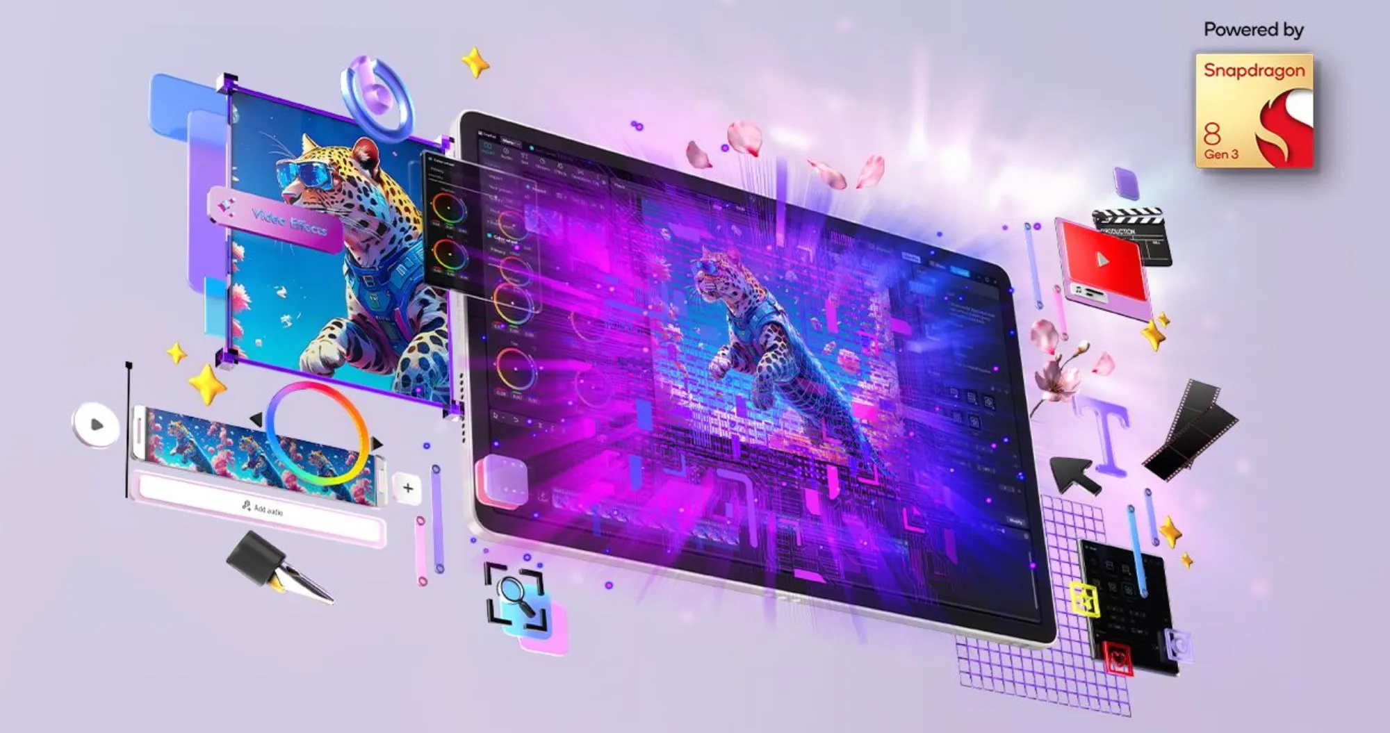 Планшет Lenovo Yoga Tab Wi-Fi 8/256GB + Pen (Luna Grey)