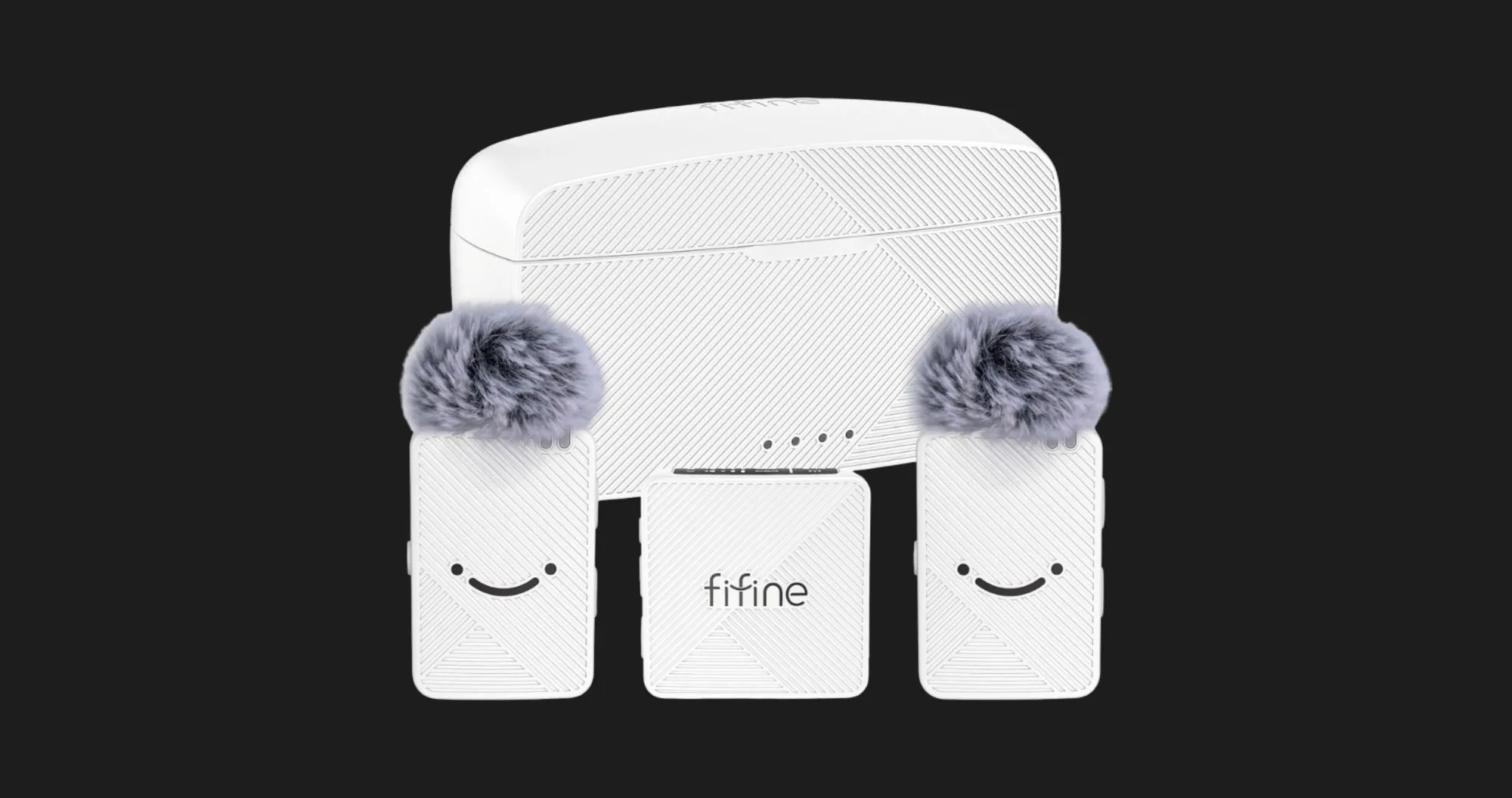 Микрофонная радиосистема Fifine M9W (White)