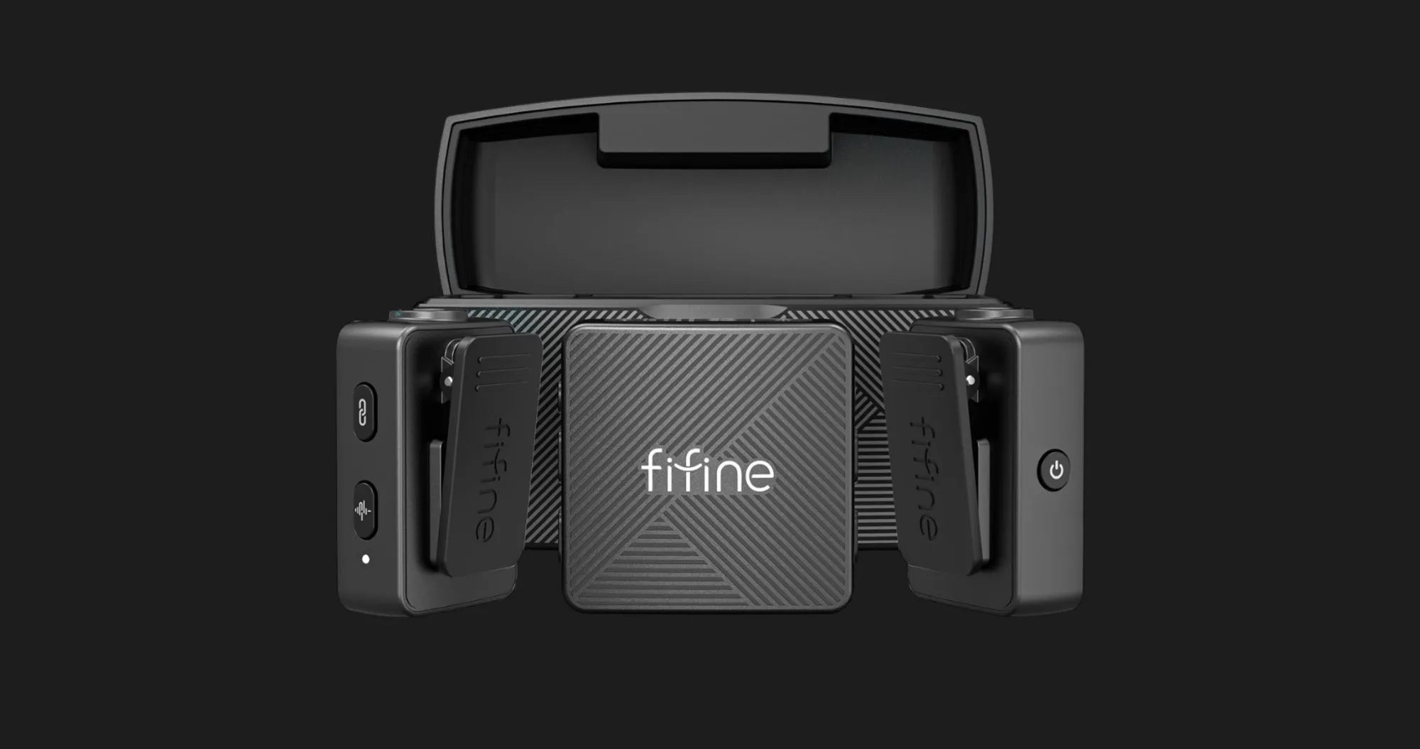 Микрофонная радиосистема Fifine M9 (Black)