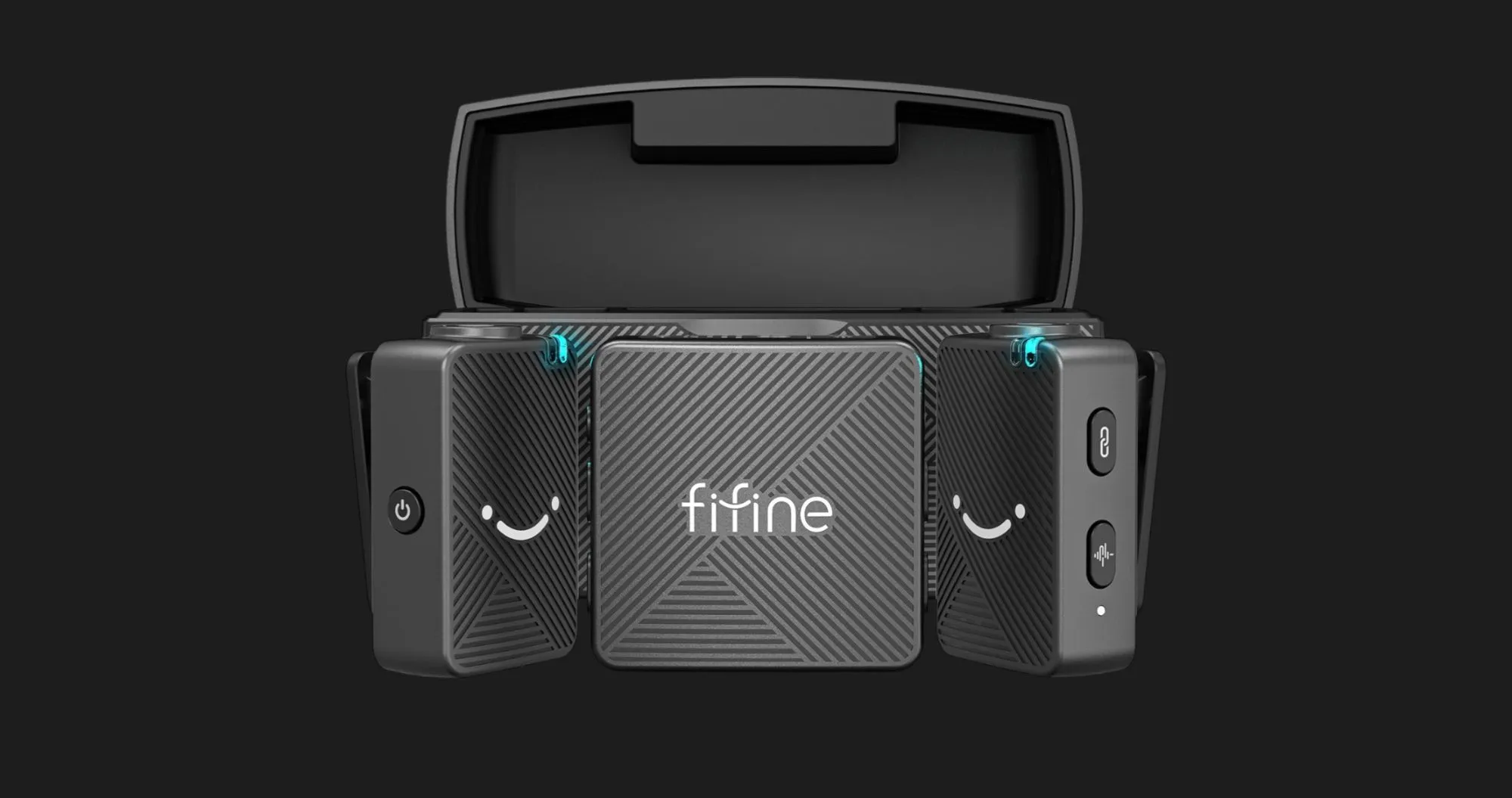 Микрофонная радиосистема Fifine M9 (Black)