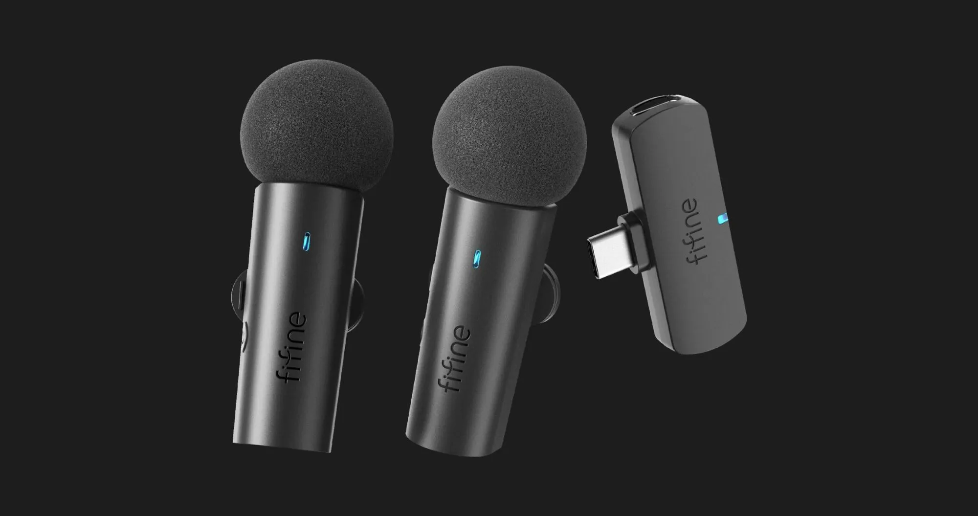 Микрофонная радиосистема Fifine M8 (Black)