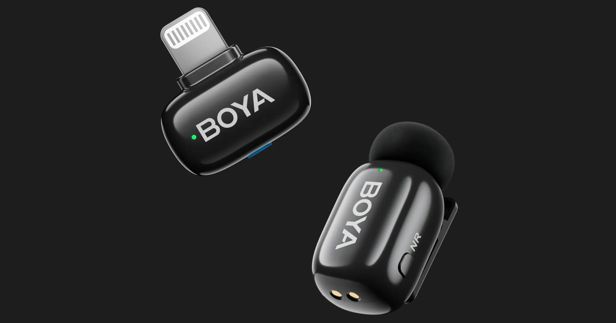 Микрофонная радиосистема BOYA mini-16 Lightning (Black)