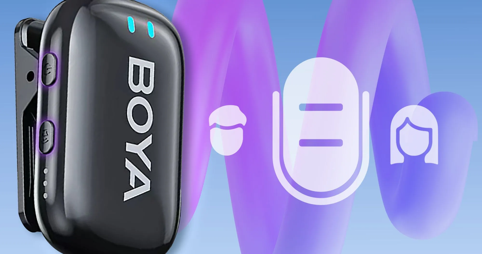 Микрофонная радиосистема BOYA mini-18 TRS for camera (Black)