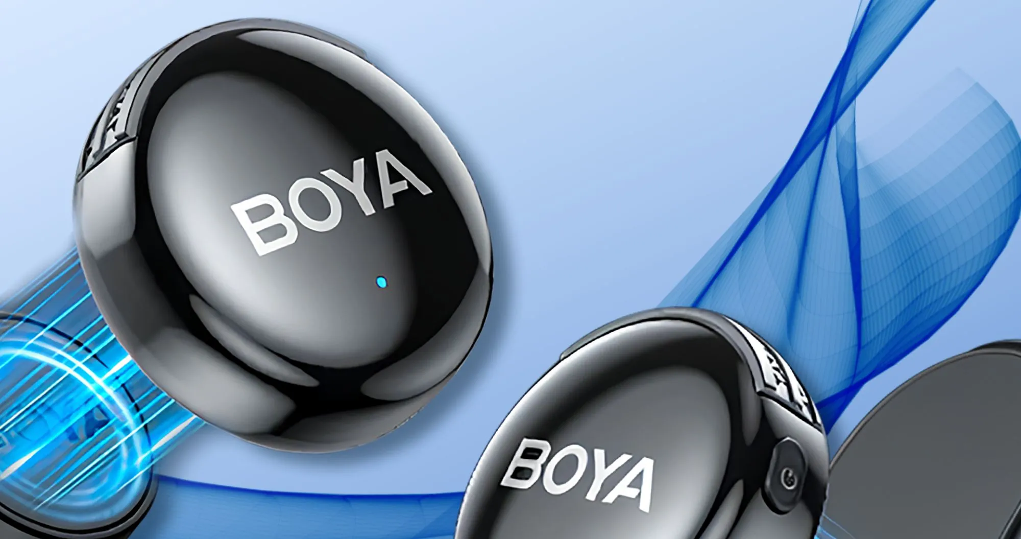 Микрофонная радиосистема BOYA LINK 3-01 Type-C/TRS/Lightning (Black)