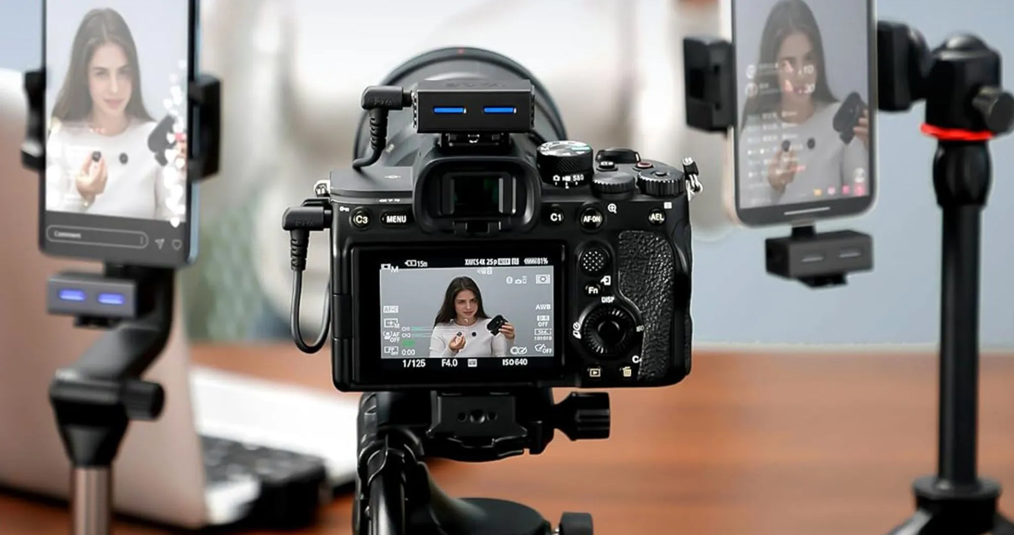 Микрофонная радиосистема BOYA LINK 3-01 Type-C/TRS/Lightning (Black)