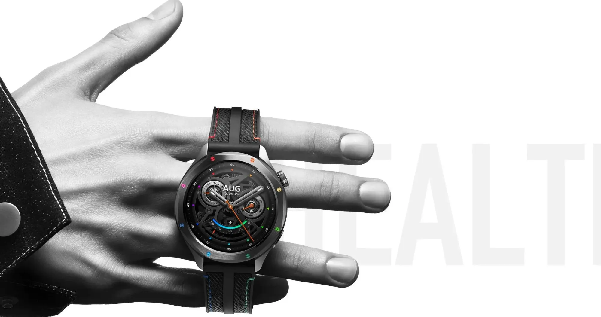 Xiaomi Watch S4 41mm White Leather Strap (BHR07VUGL)