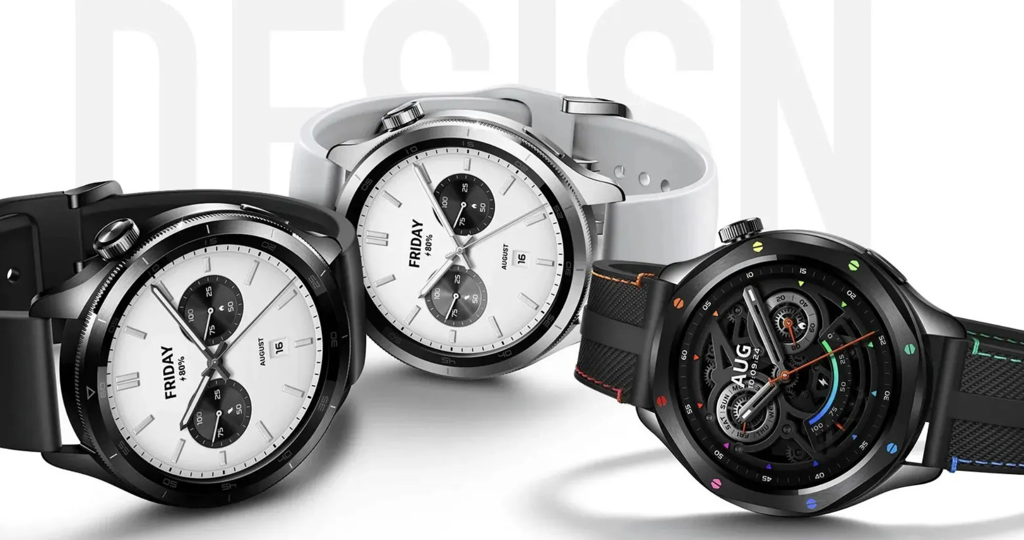 Xiaomi Watch S4 41mm White Leather Strap (BHR07VUGL)