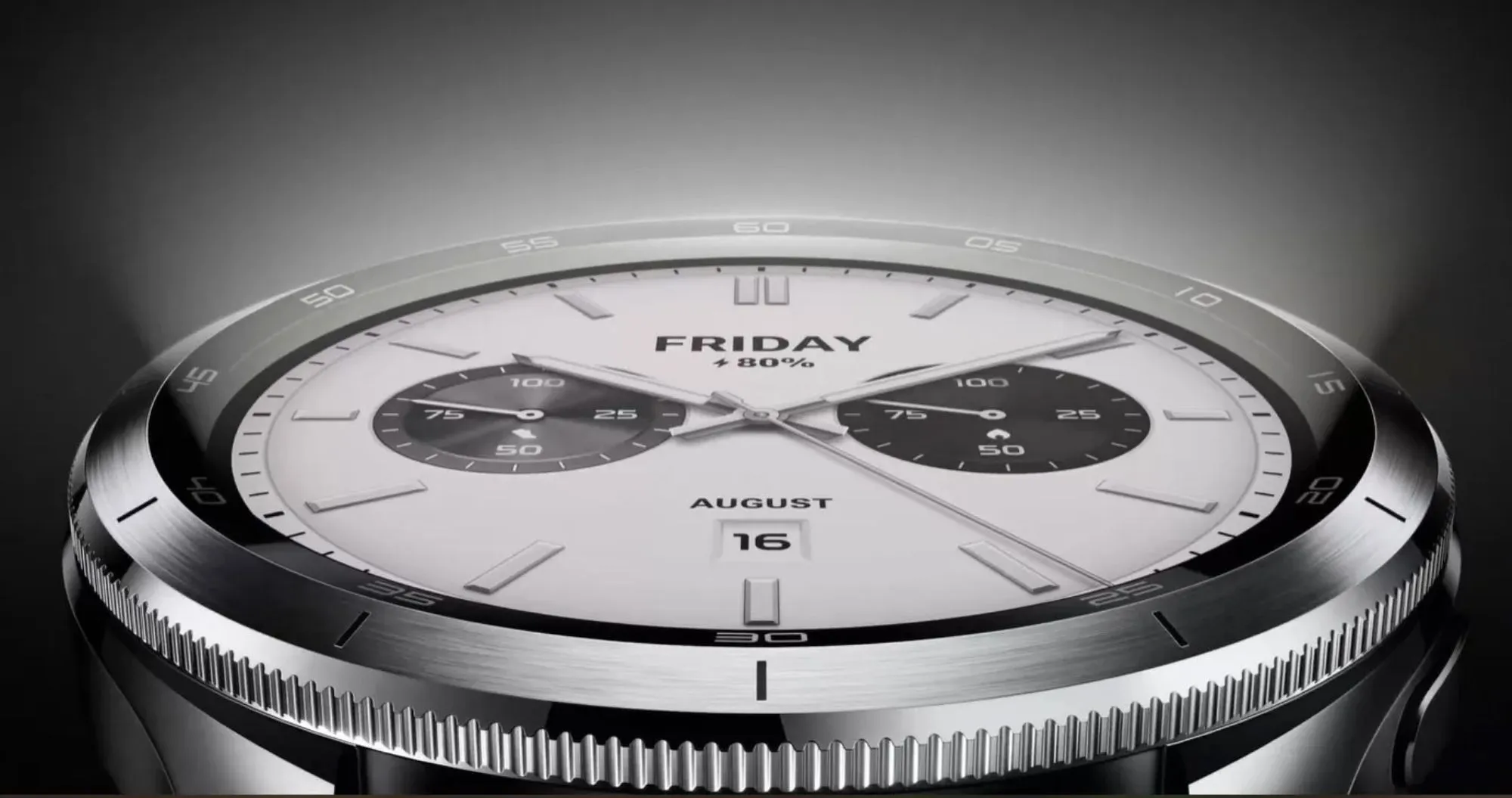 Xiaomi Watch S4 41mm White Leather Strap (BHR07VUGL)