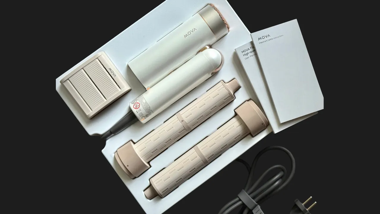 Фен Mova Flip10 (White)