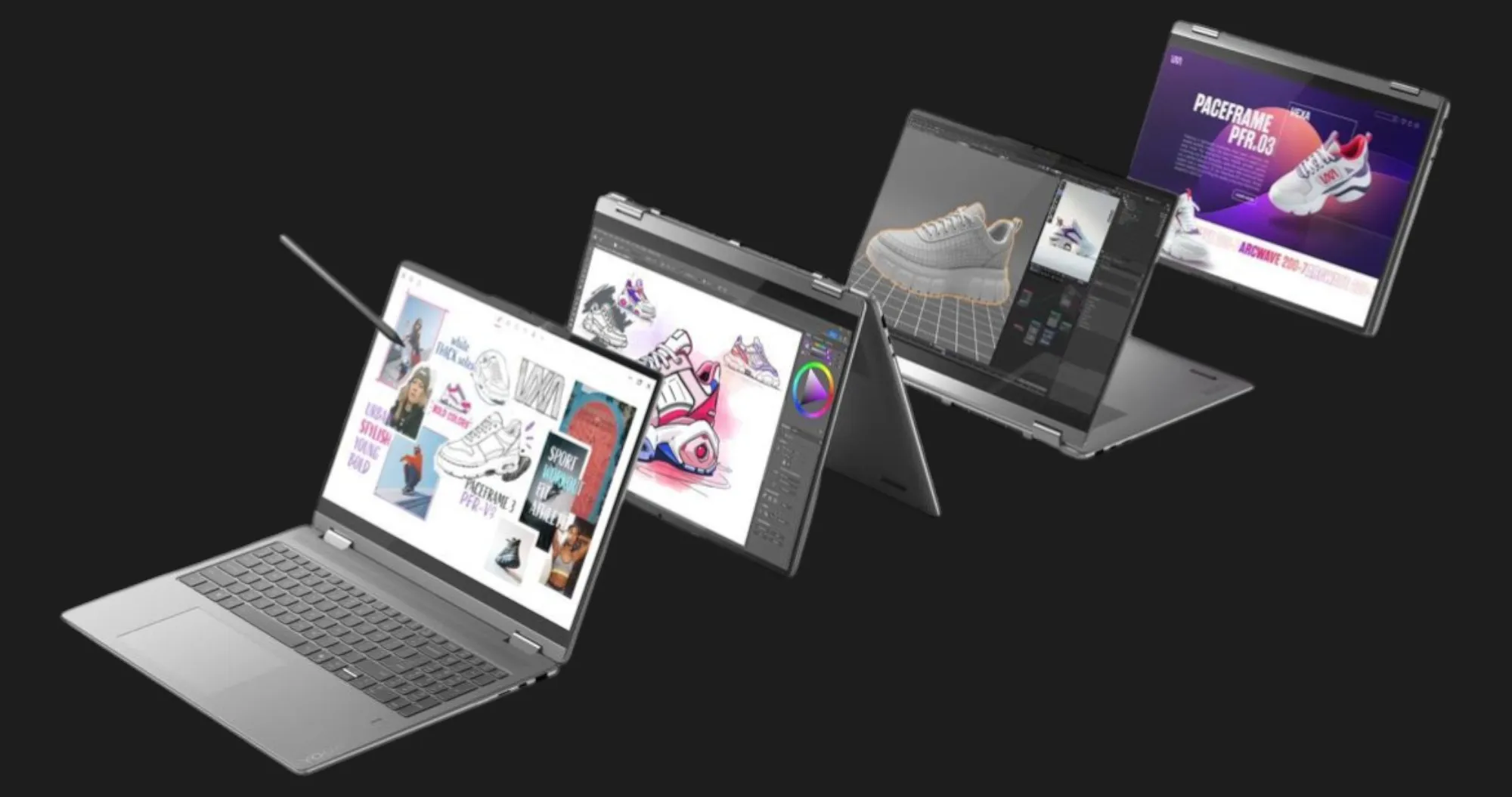 Ноутбук Lenovo Yoga 7 16ILL10 16" (Intel Core Ultra 7/16GB/1TB (SSD)/Intel Arc) (83JTX002US) (Standard)