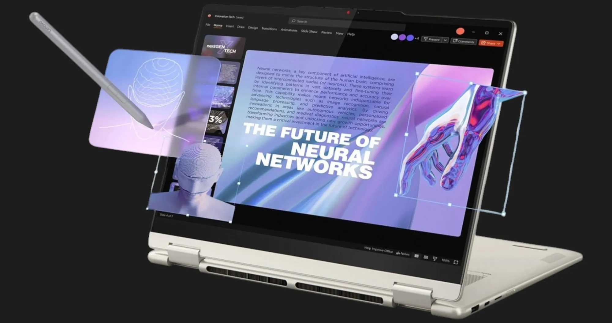 Ноутбук Lenovo Yoga 7 16ILL10 16" (Intel Core Ultra 7/16GB/1TB (SSD)/Intel Arc) (83JTX002US) (Standard)