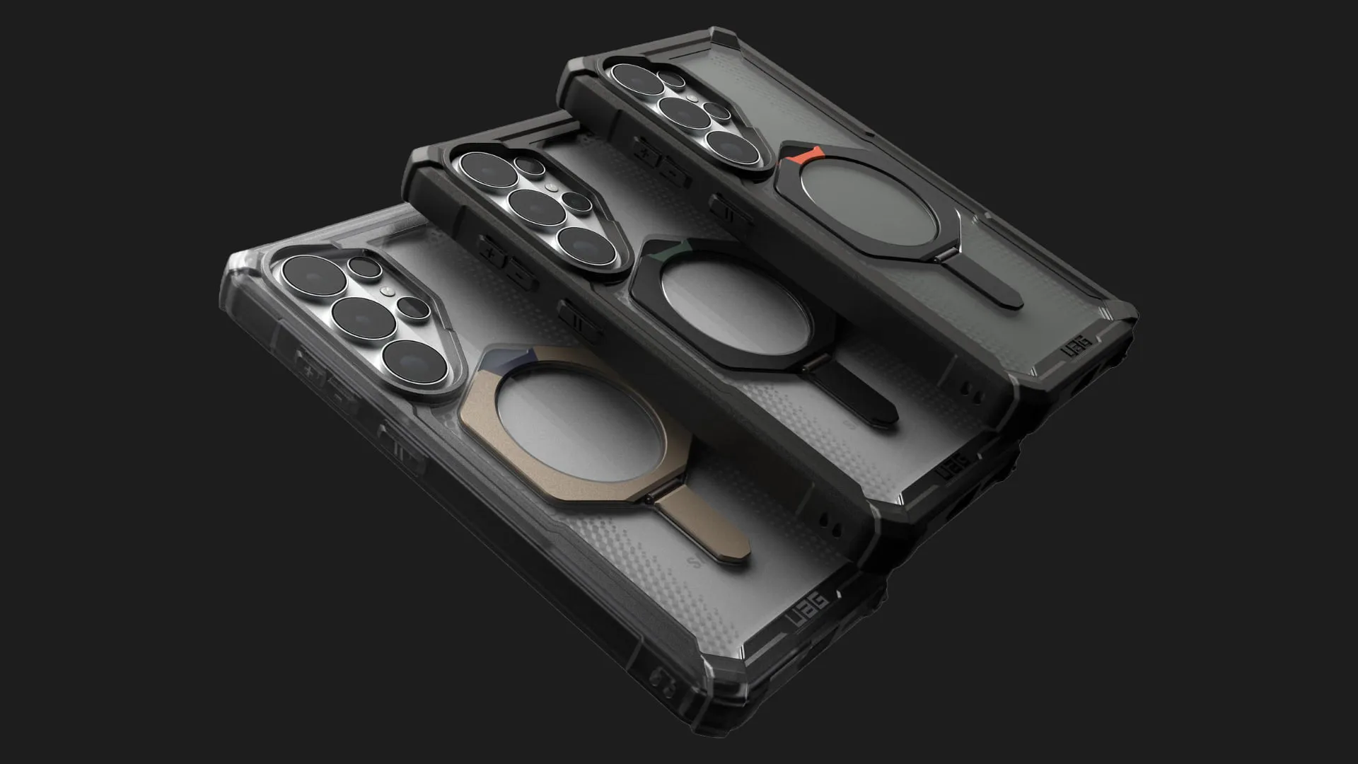 Чехол UAG Plasma XTE with Magnet для Samsung Galaxy S26 (Ash/Titanium)
