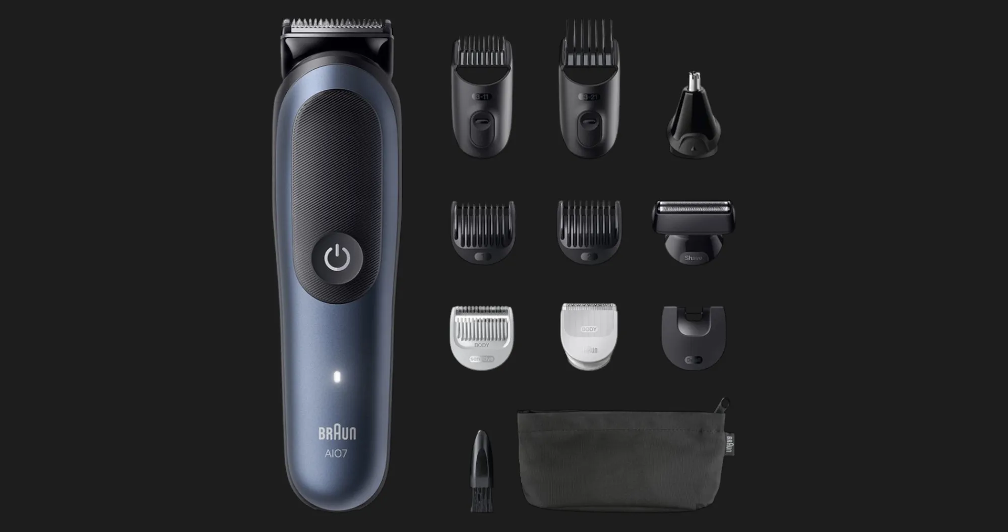 Триммер Braun Series 7 (AIO 7540) (Dark Blue)