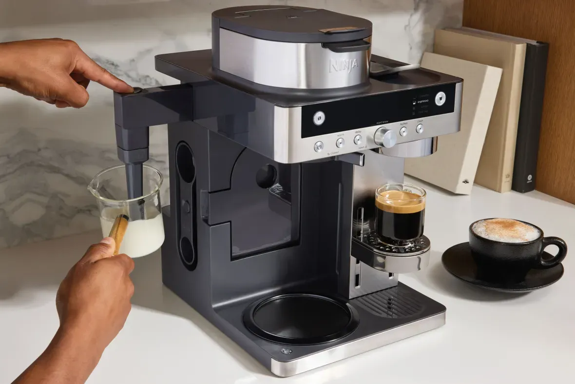 Кавоварка Ninja Prestige Dualbrew System (Silver)