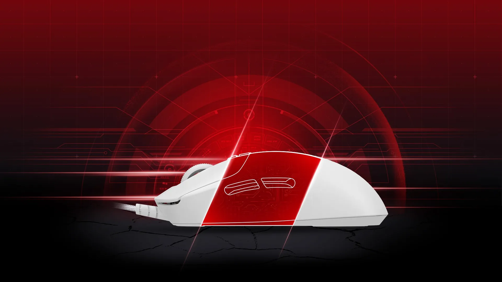 Миша Bloody W72 Ultra (White)