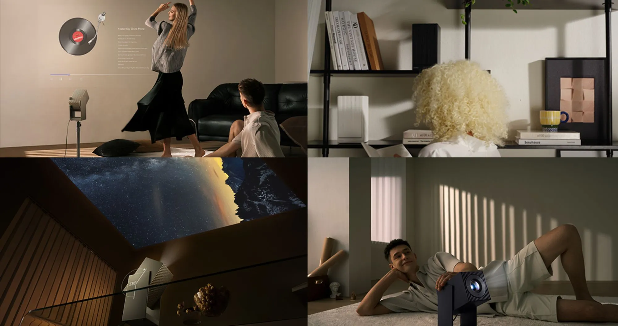 Мультимедийный проектор Wanbo Cube 2 Pro (Dark Blue)