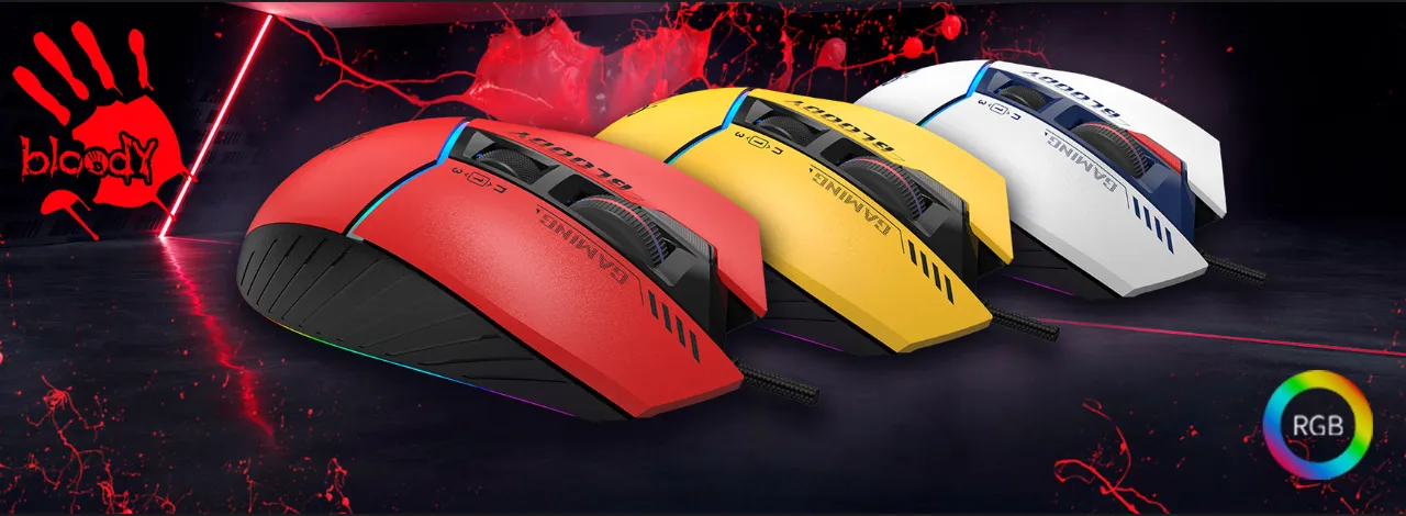 Ігрова миша Bloody W95 Ultra (Stone Black)