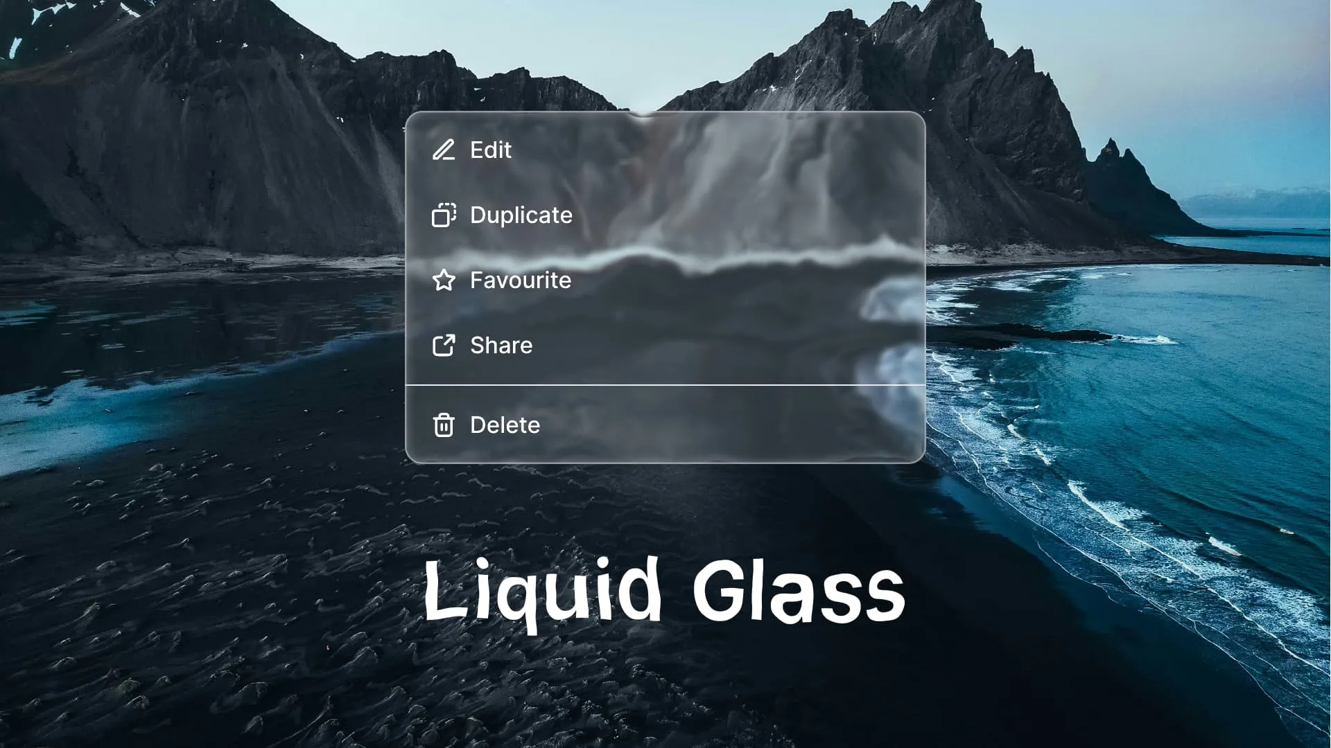 Liquid Glass